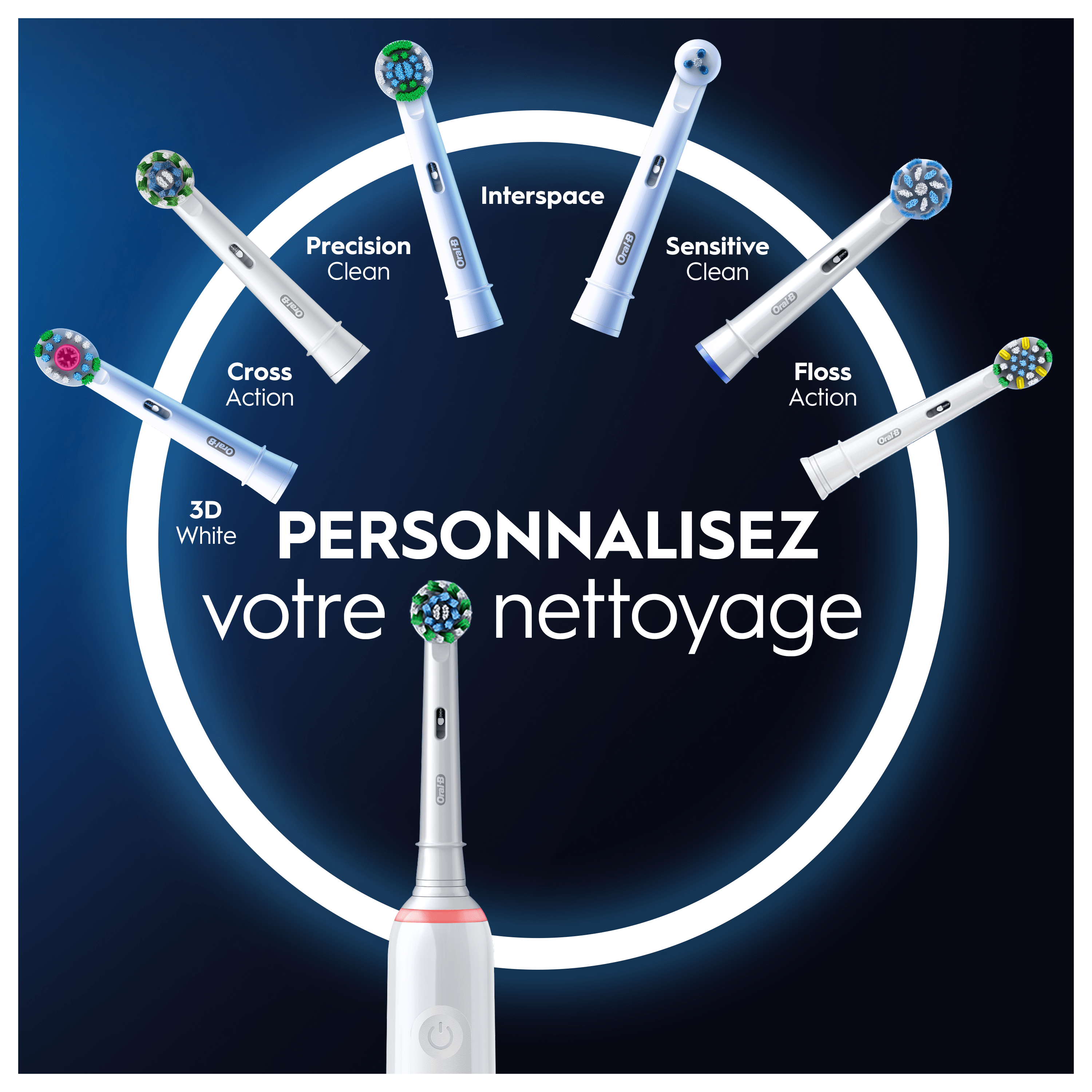 Oral-B Pro3 Jeux Olympiques Brosse à dents électrique avec brossette