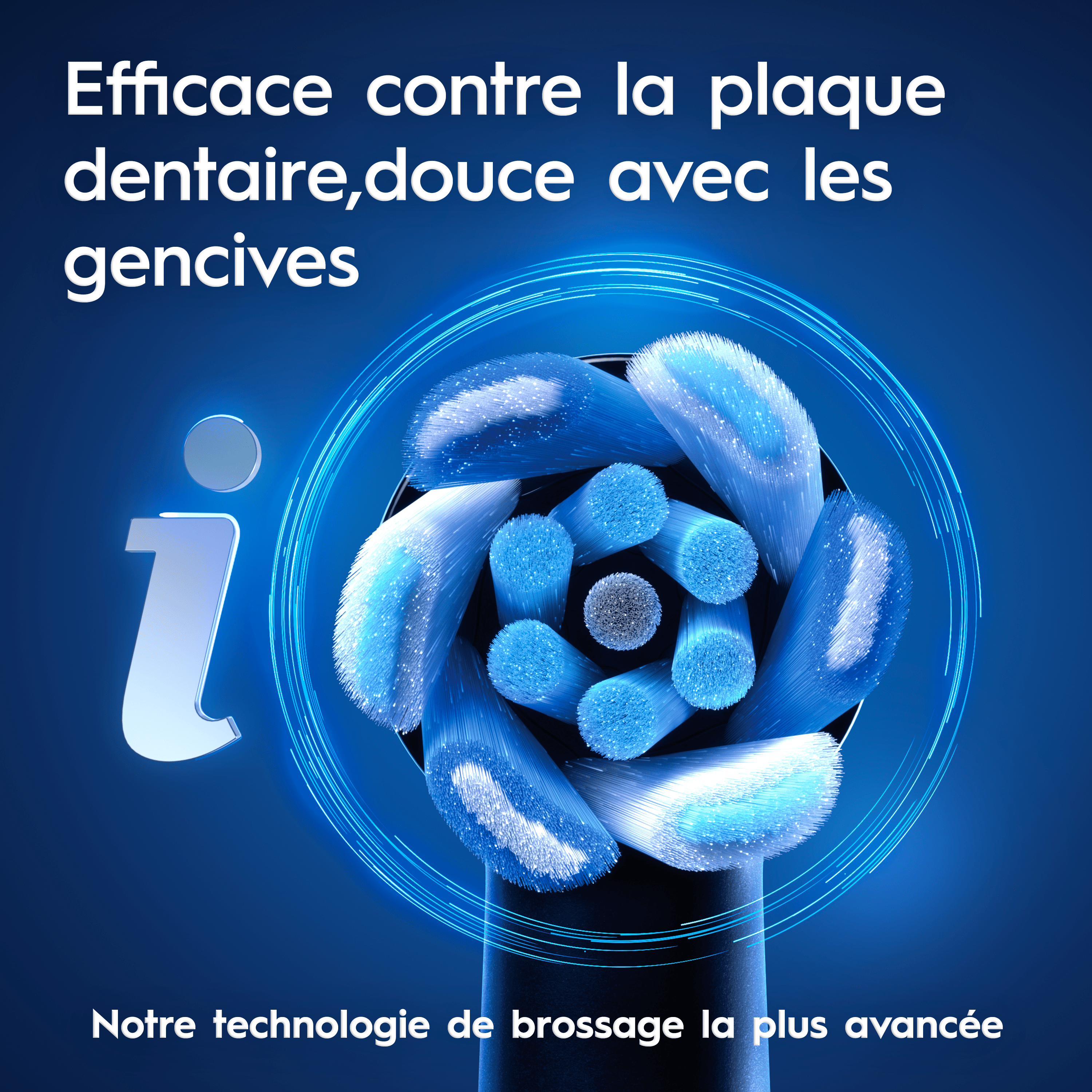 Oral-B iO 10 Édition Spéciale, Brosse À Dents Électrique Noire, 3 Brossettes, 1 Étui De Voyage Chargeur