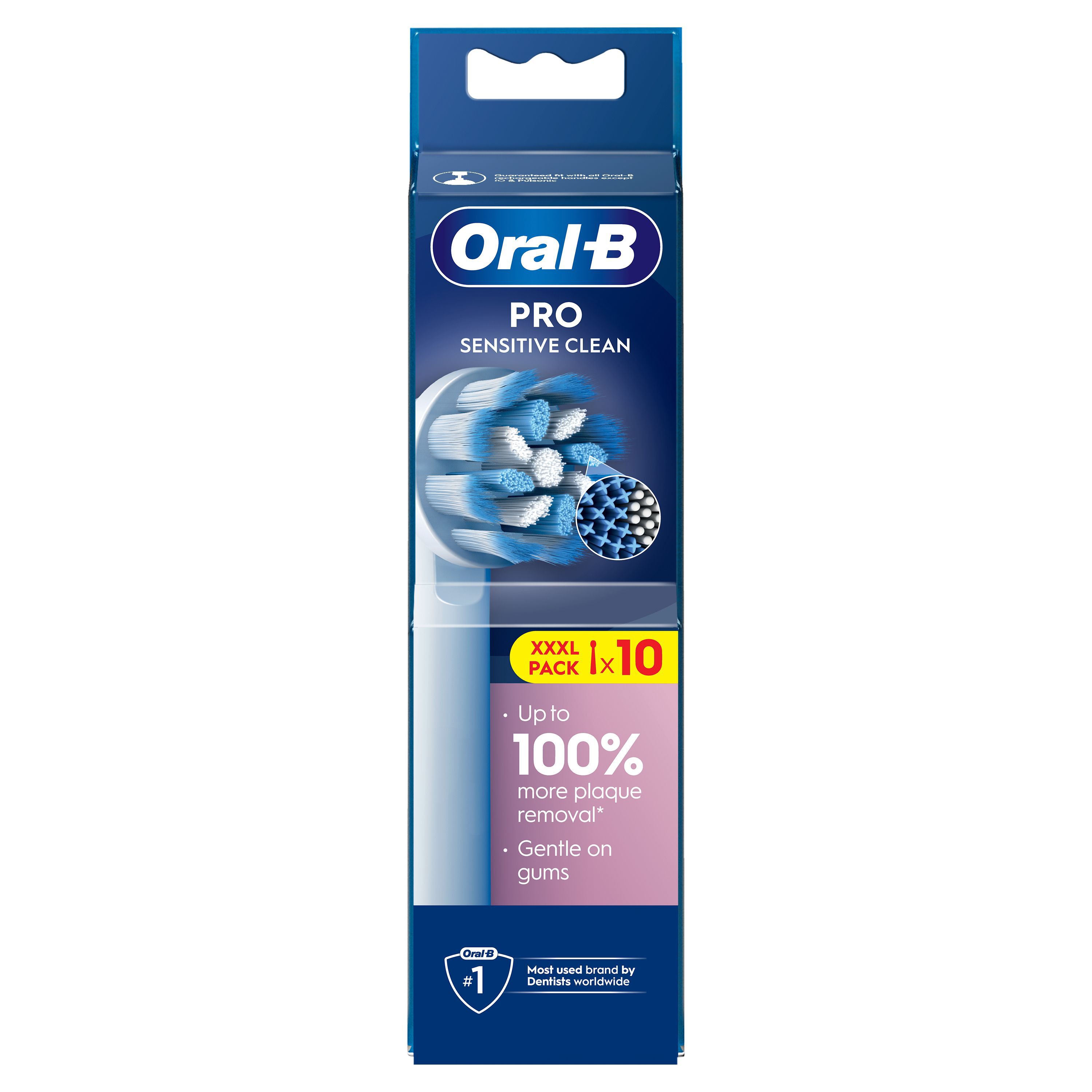 Oral-B Pro - 10 brossettes Sensitive Clean - 30 mois