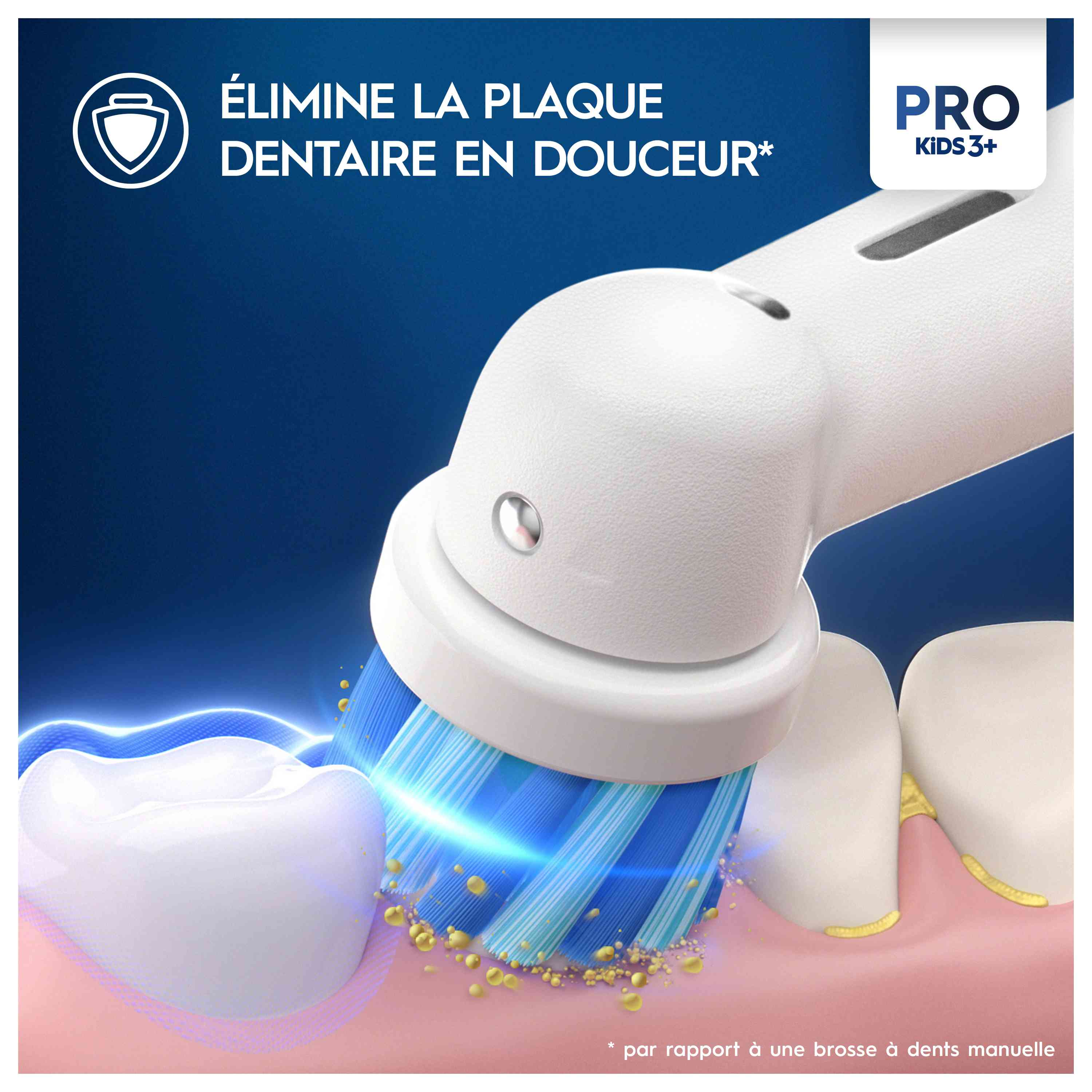 Oral-B Vitality Reine des neiges Kids Brosse à dents électrique + 4 brossettes