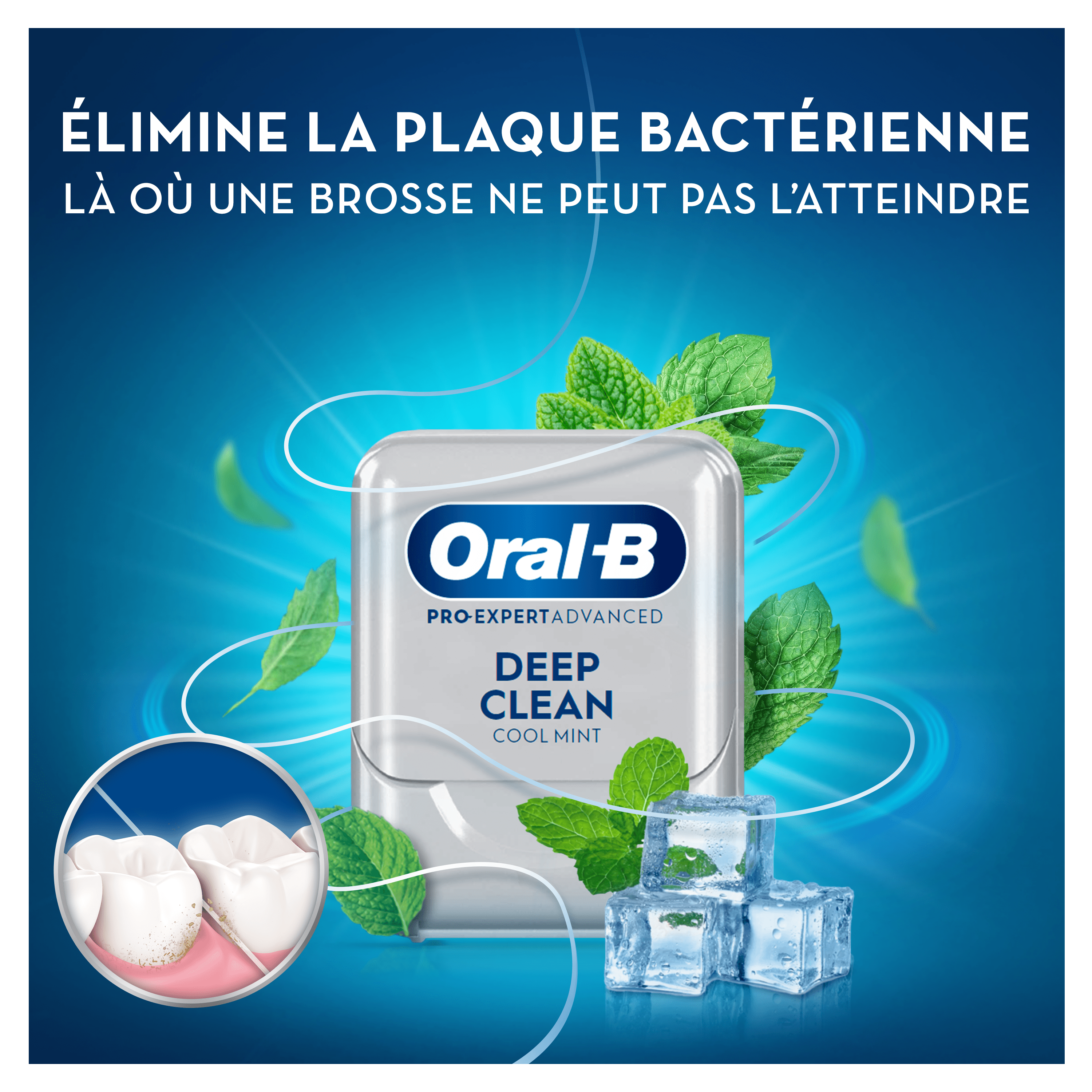 Fil dentaire Oral-B Pro-Expert Advanced - 50 m