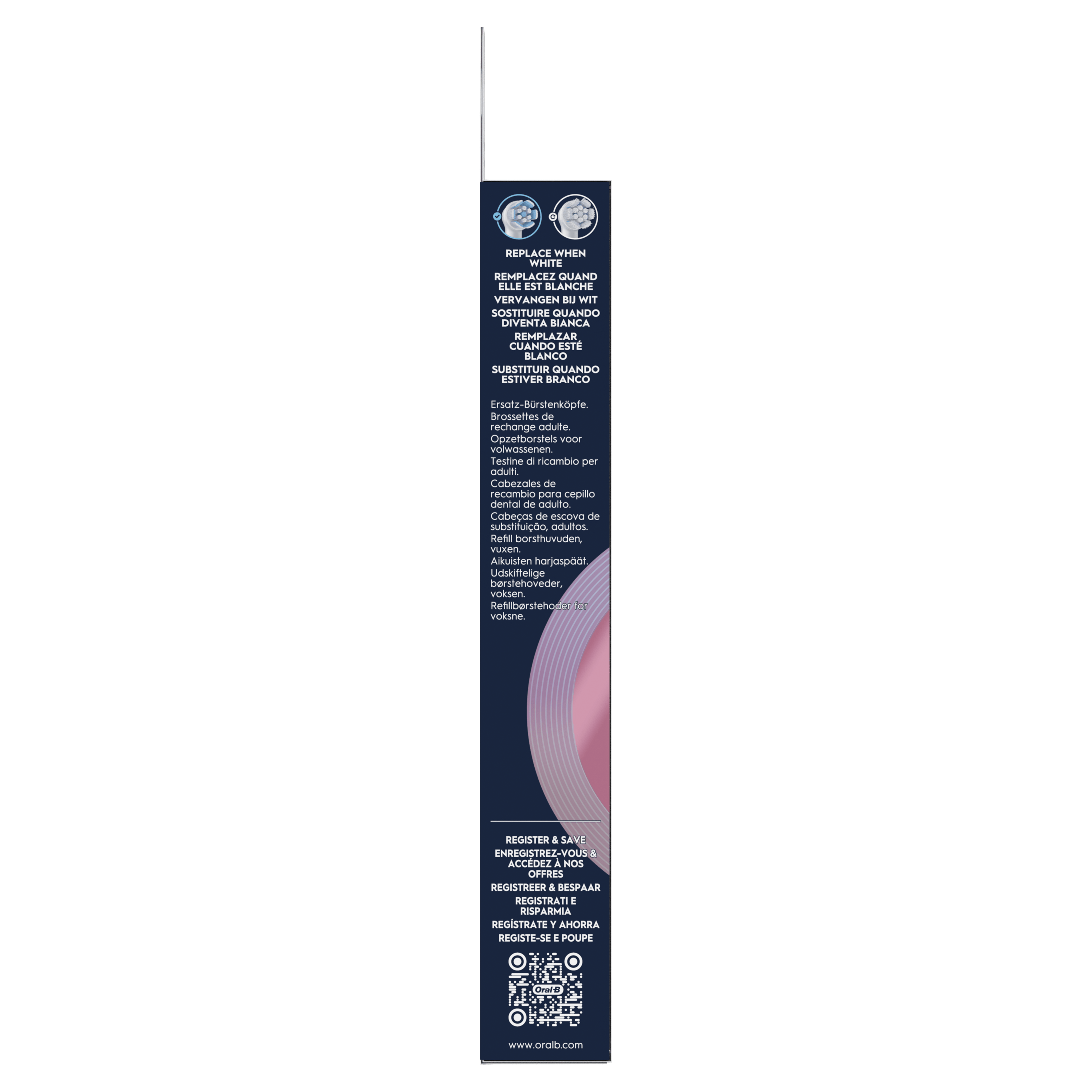 Oral-B iO 5 Blanche Brosse à dents électrique avec brossette + 2 brossettes