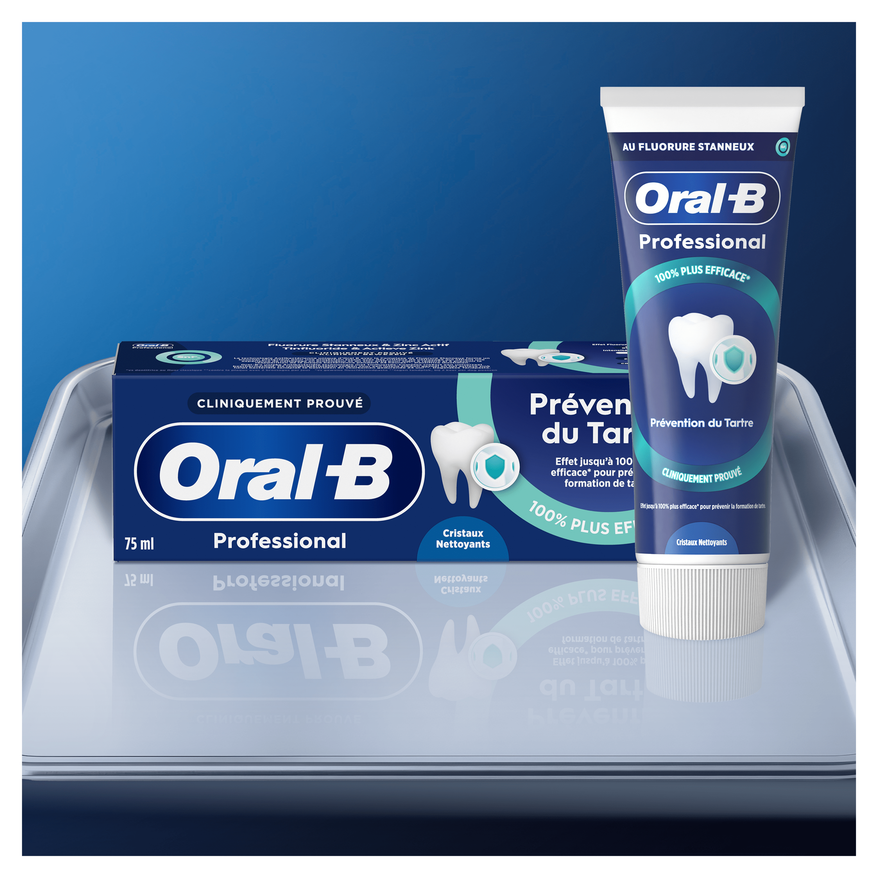 Pack Oral-B iO3 Noire - Sensibilité avec : 1 brosse à dents électrique + 2 dentifrices + 2 brossettes