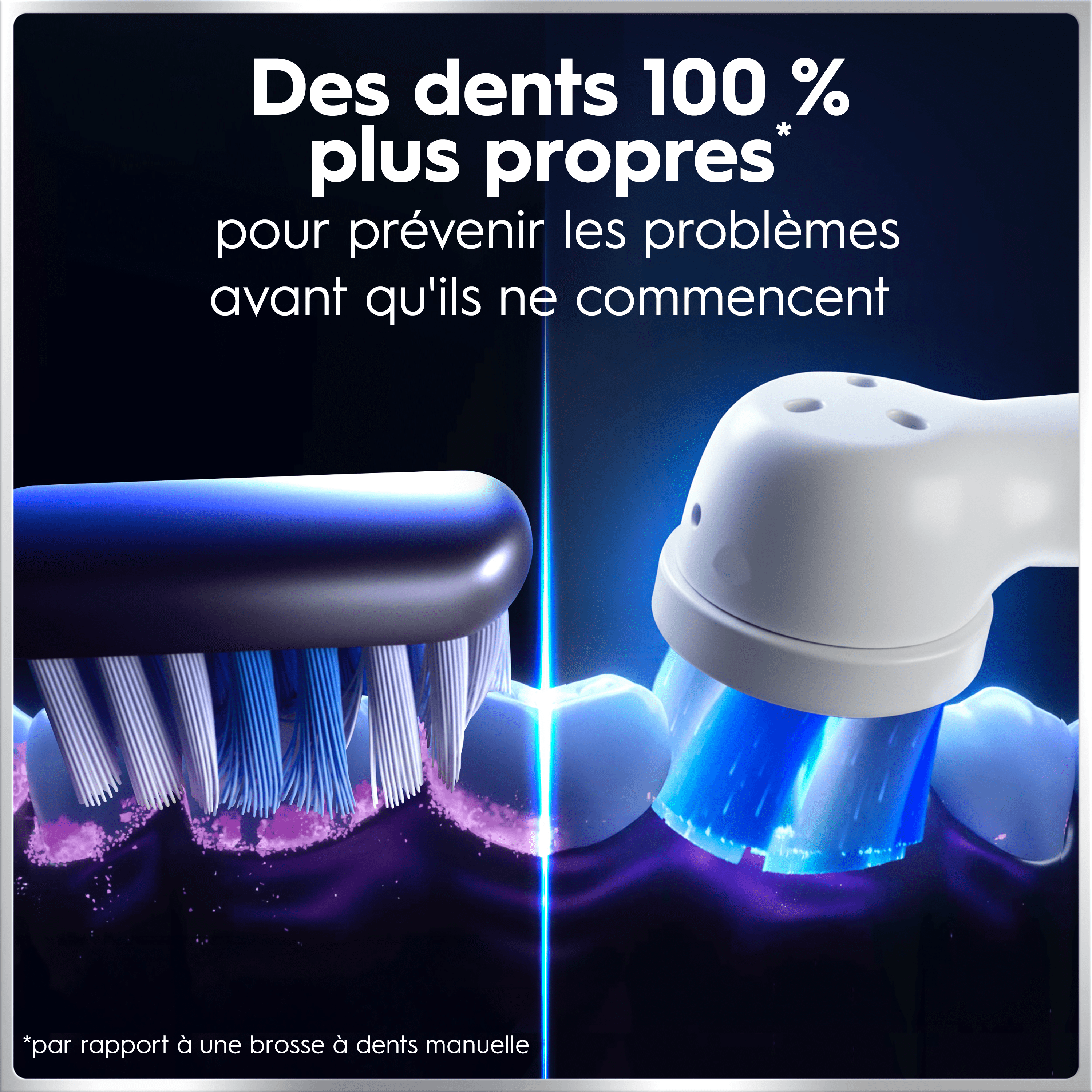 Brosse À Dents Électrique Oral-B iO6 | Grise | 3 brossettes | Batterie Longue Durée | Étui De Voyage Premium | Pochette De Chargeur | Porte-brossettes