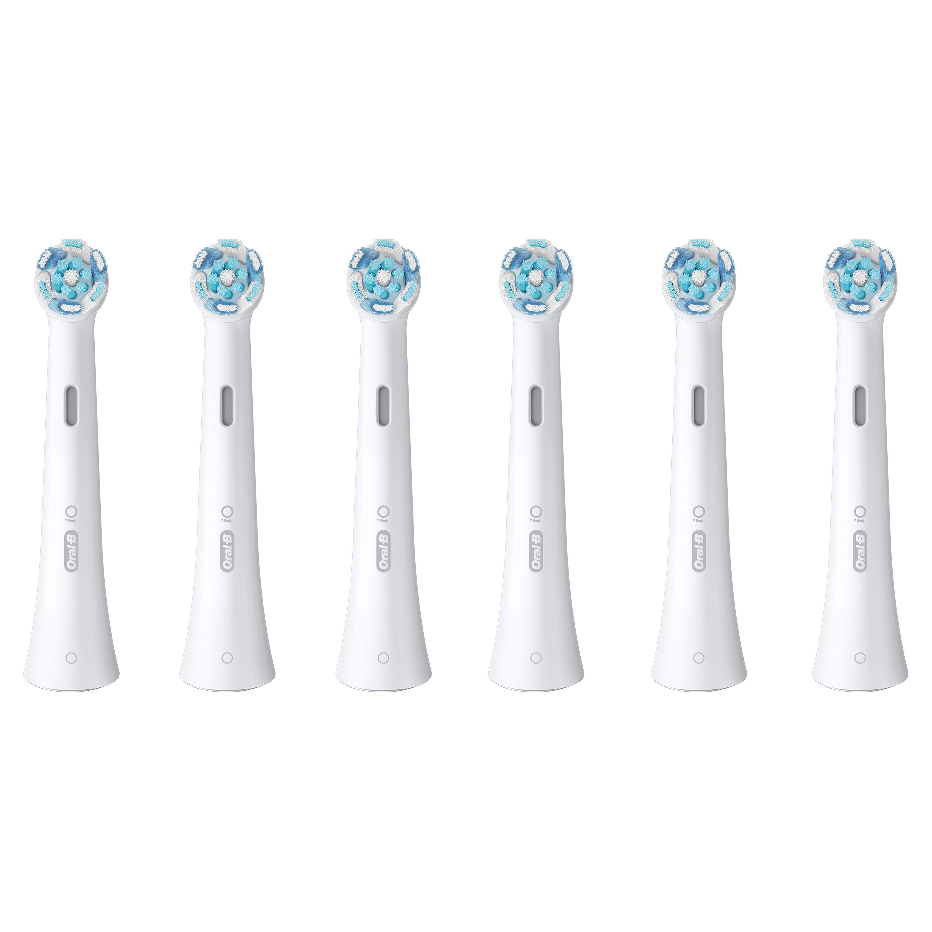 Oral-B iO - 6 brossettes Ultimate Clean Blanches - 18 mois