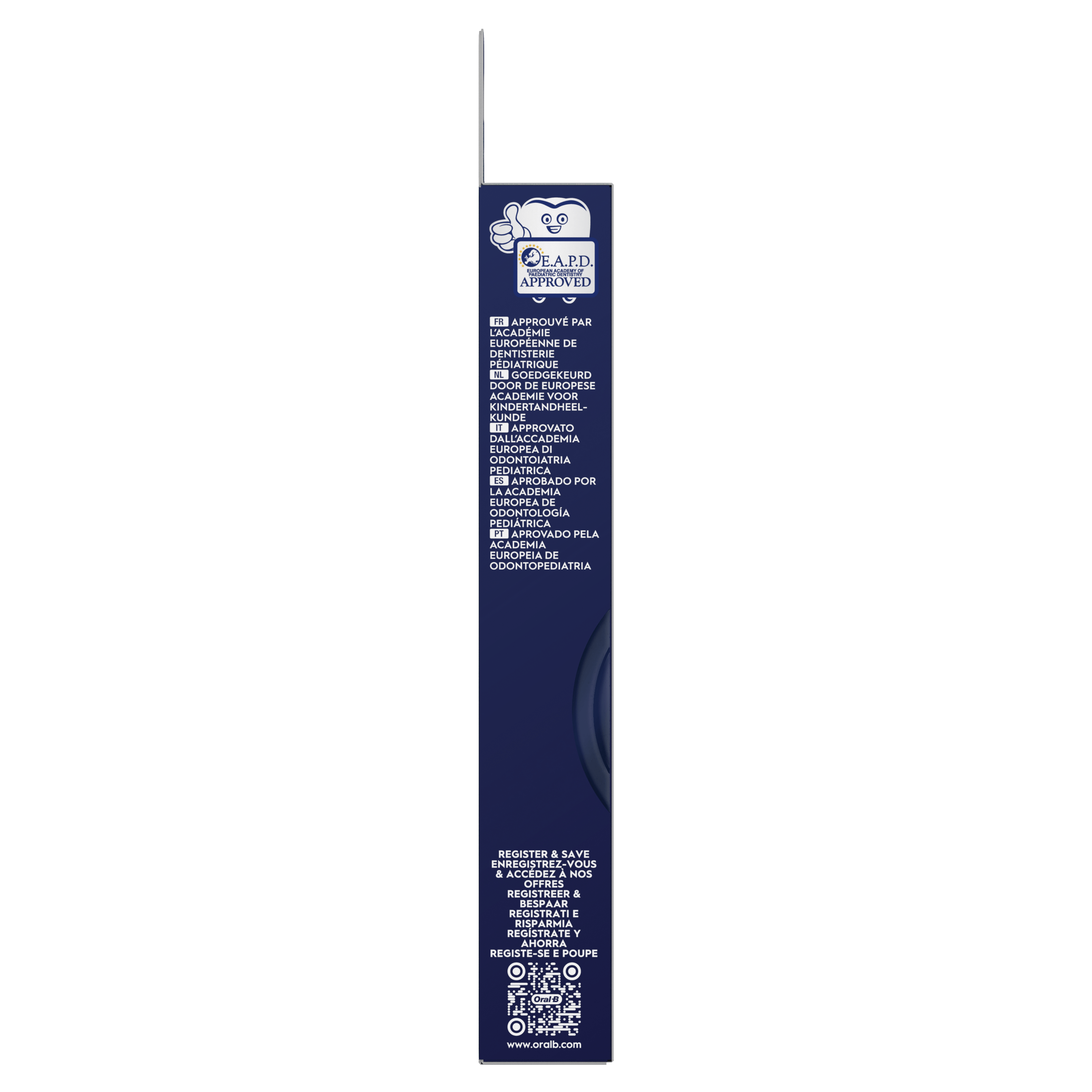 Oral-B iO Kids Brossette de Brosse à Dents Électrique Disney Stitch 6+, Douce Pour Les Dents Qui Bougent Et Les Gencives, 2