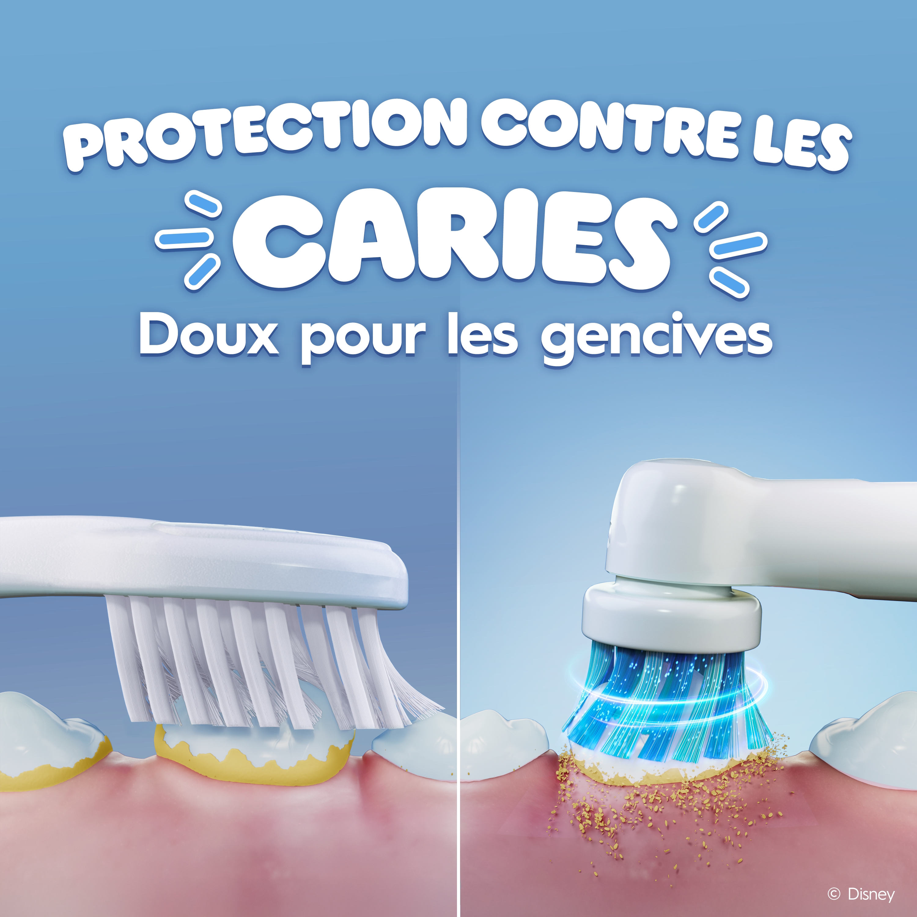 Brosse À Dents Électrique Oral-B Pro Kids 1 Manche Disney Le Roi Lion, 4 Brossettes , 3 Ans et Plus