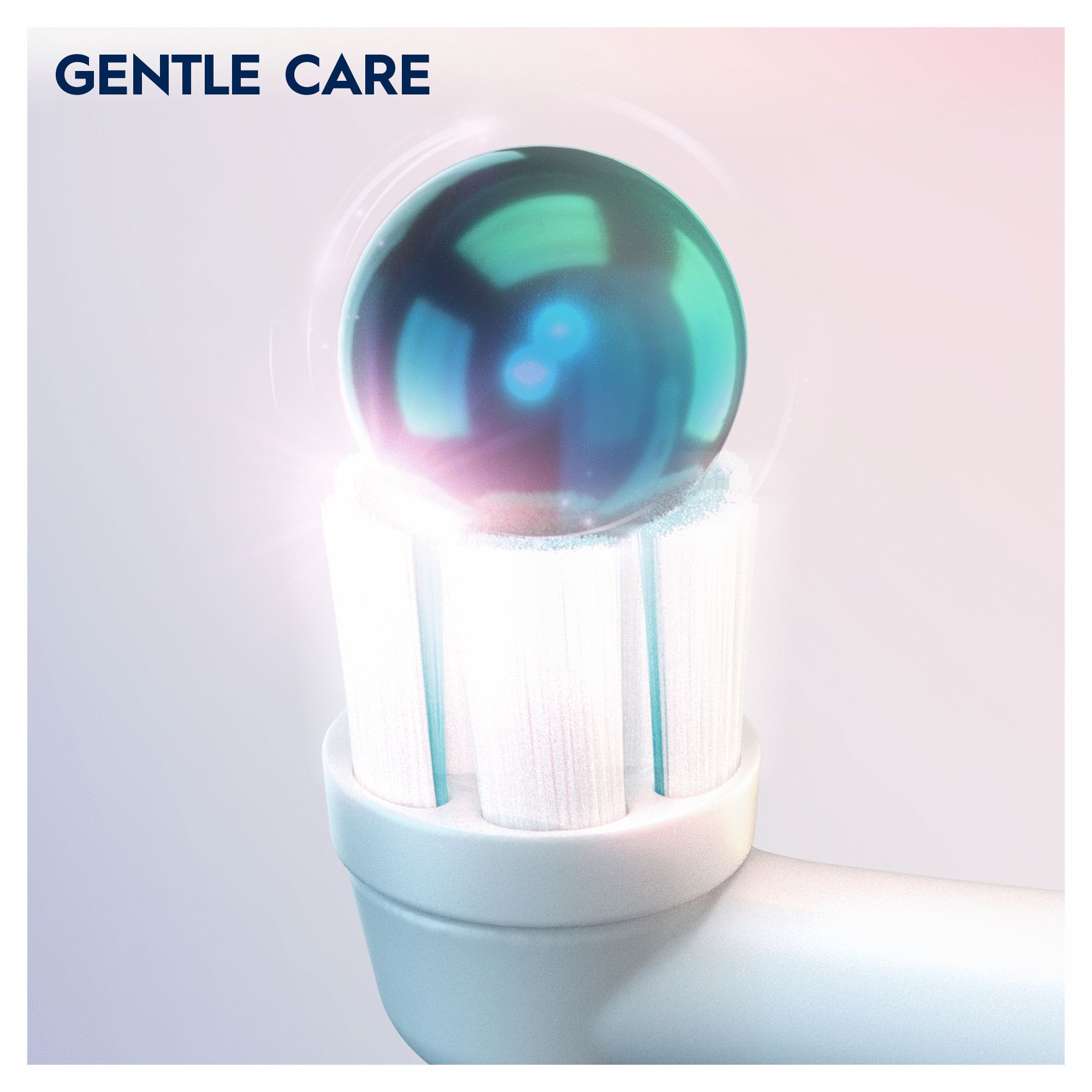 Oral-B iO - 10 brossettes Gentle Care Blanches - 30 mois
