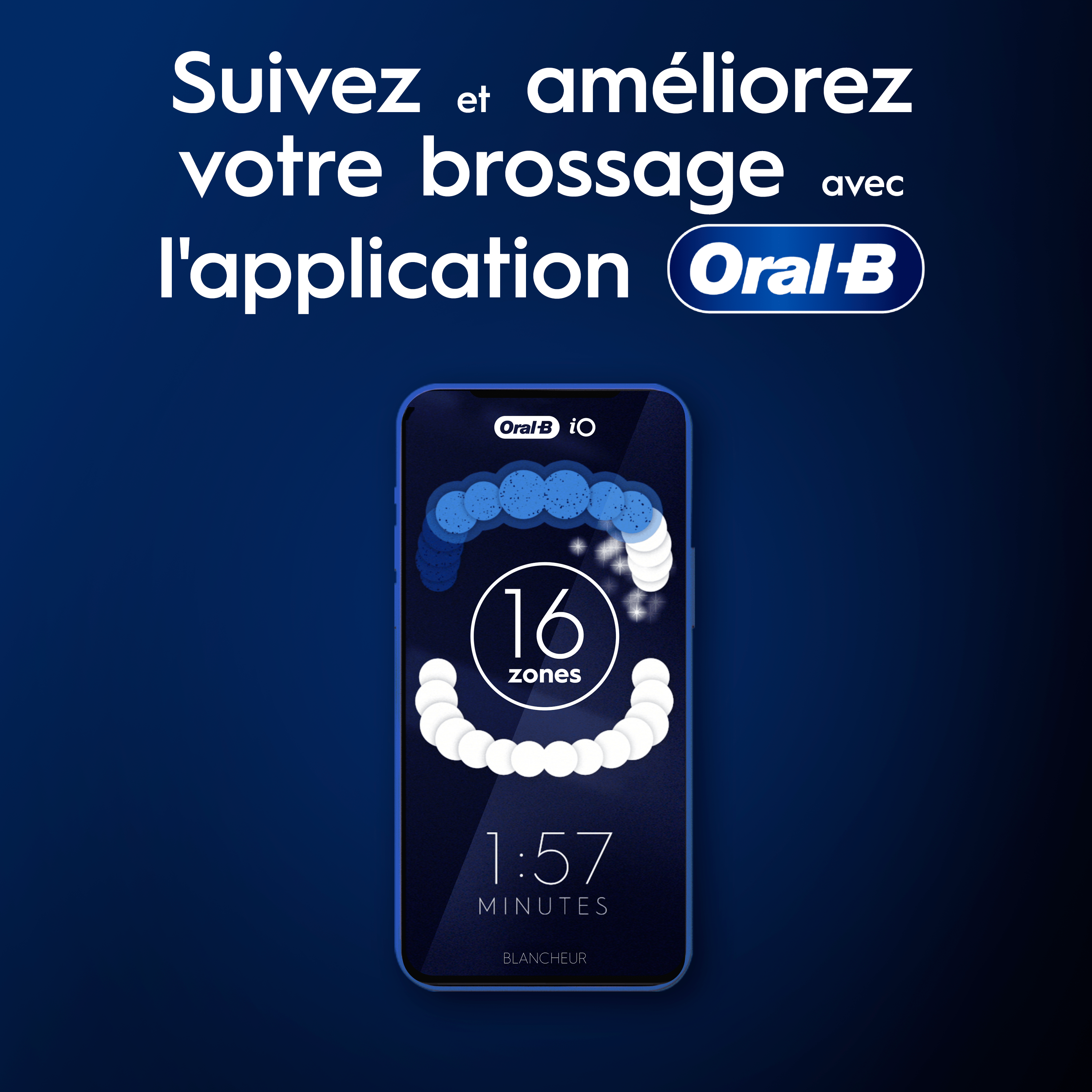 Oral-B iO 10 Édition Spéciale, Brosse À Dents Électrique Noire, 1 Brossette, 1 Étui De Voyage Chargeur