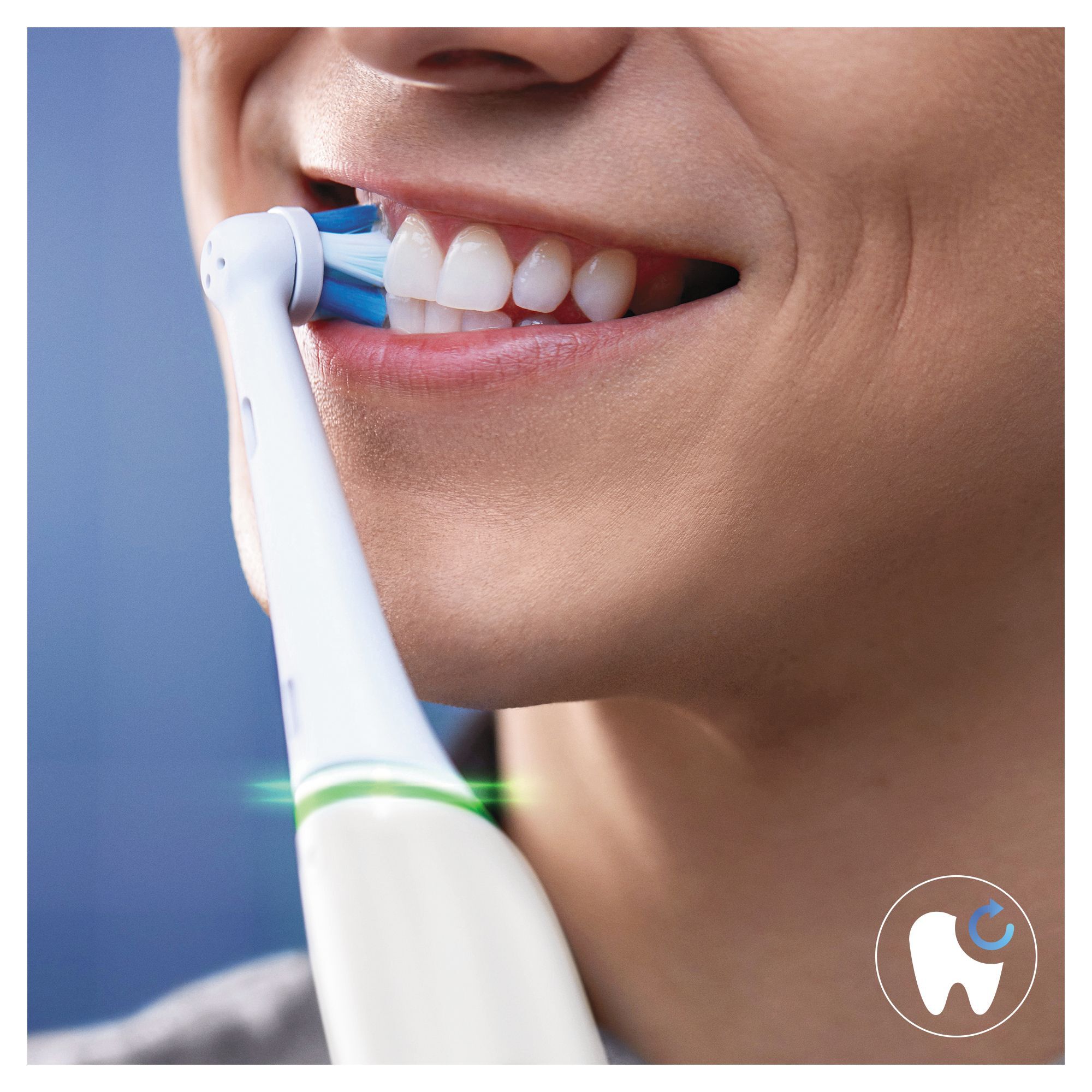 Oral-B iO - 8 brossettes Ultimate Clean Blanches - 24 mois