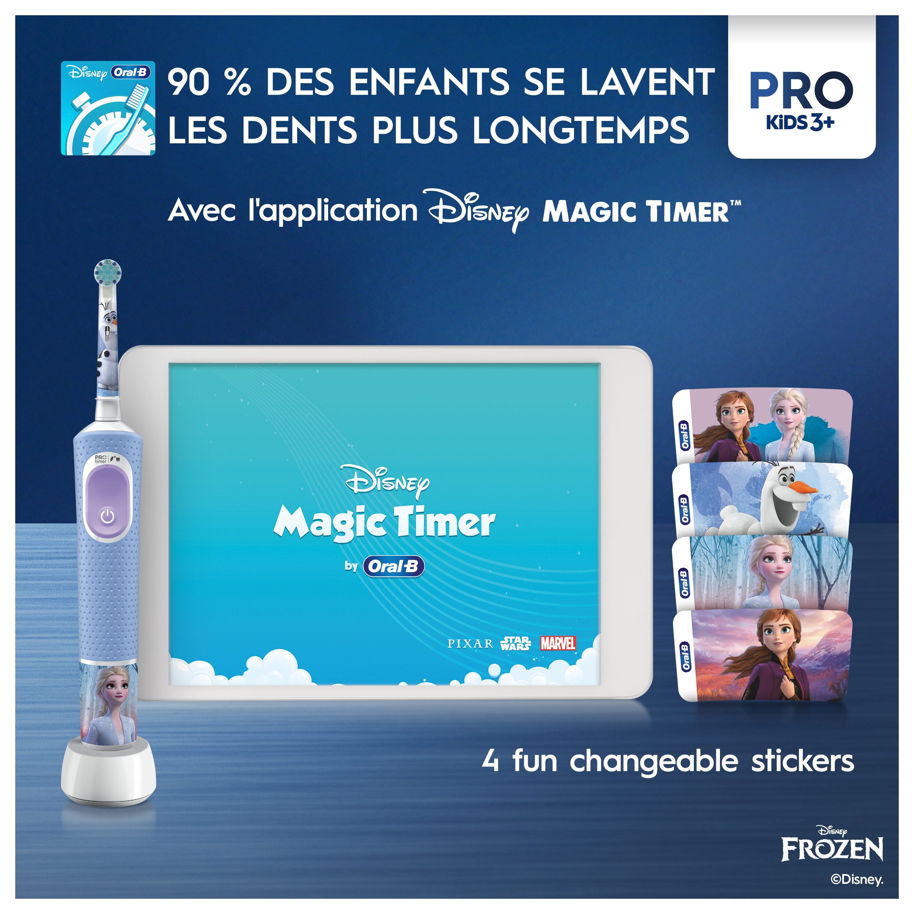 Oral-B Vitality Reine des neiges Kids Brosse à dents électrique
