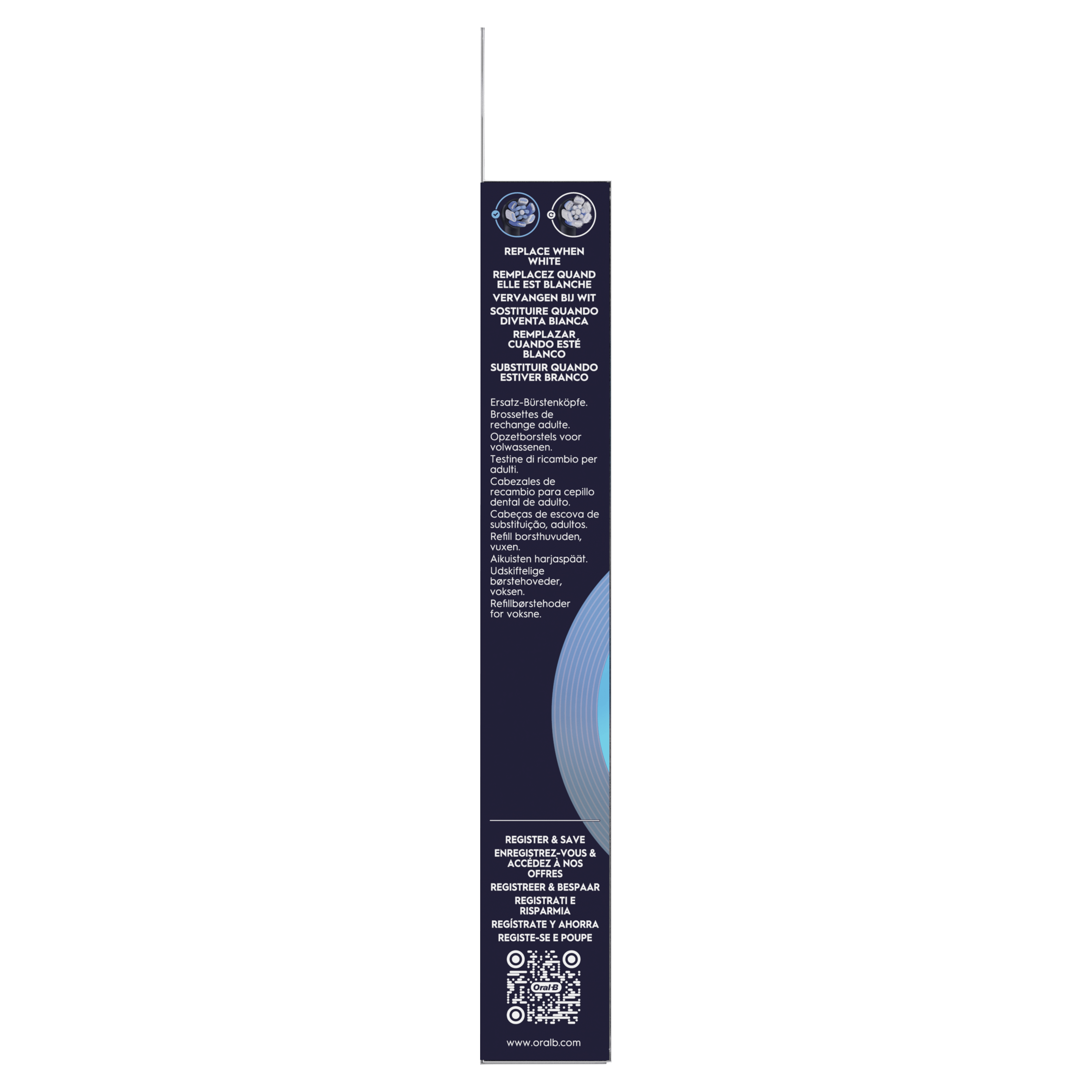 Oral-B iO - 10 brossettes Ultimate Clean Noires - 30 mois