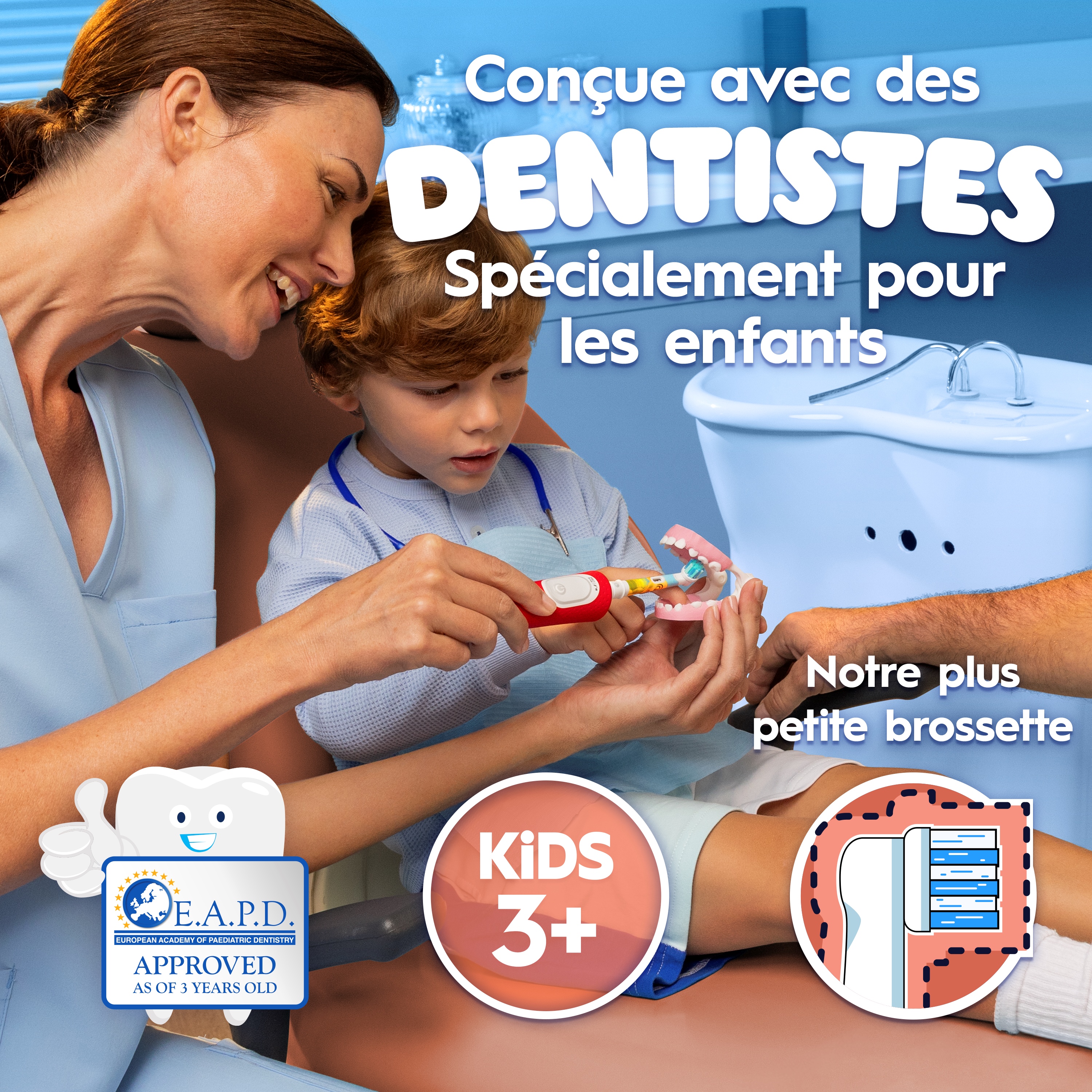Oral-B Pro Kids Brossettes Disney Le roi lion, Pack De 4 Unités