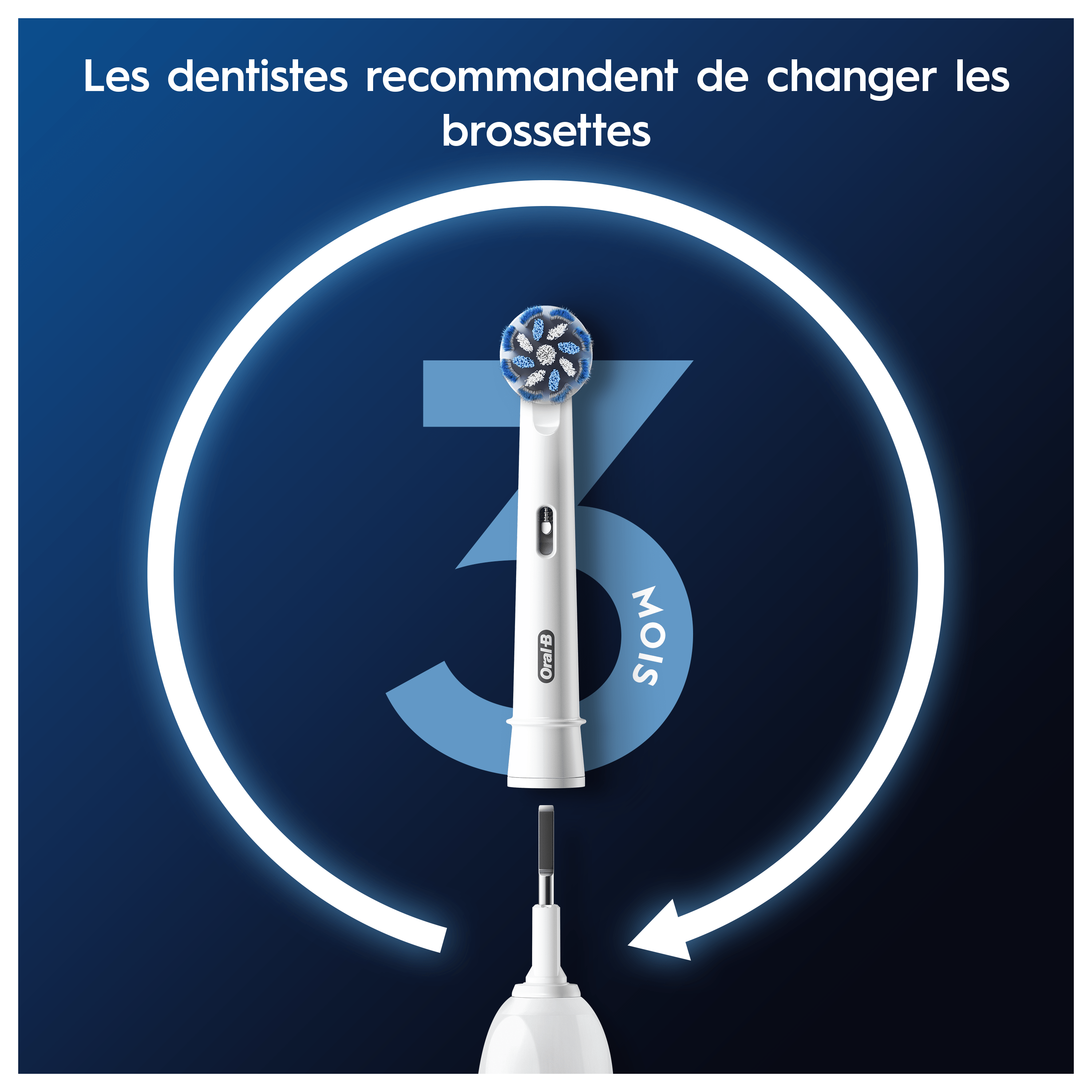 Oral-B Pro Sensitive Clean Brossettes Pour Brosse À Dents, Pack De 2 Unités