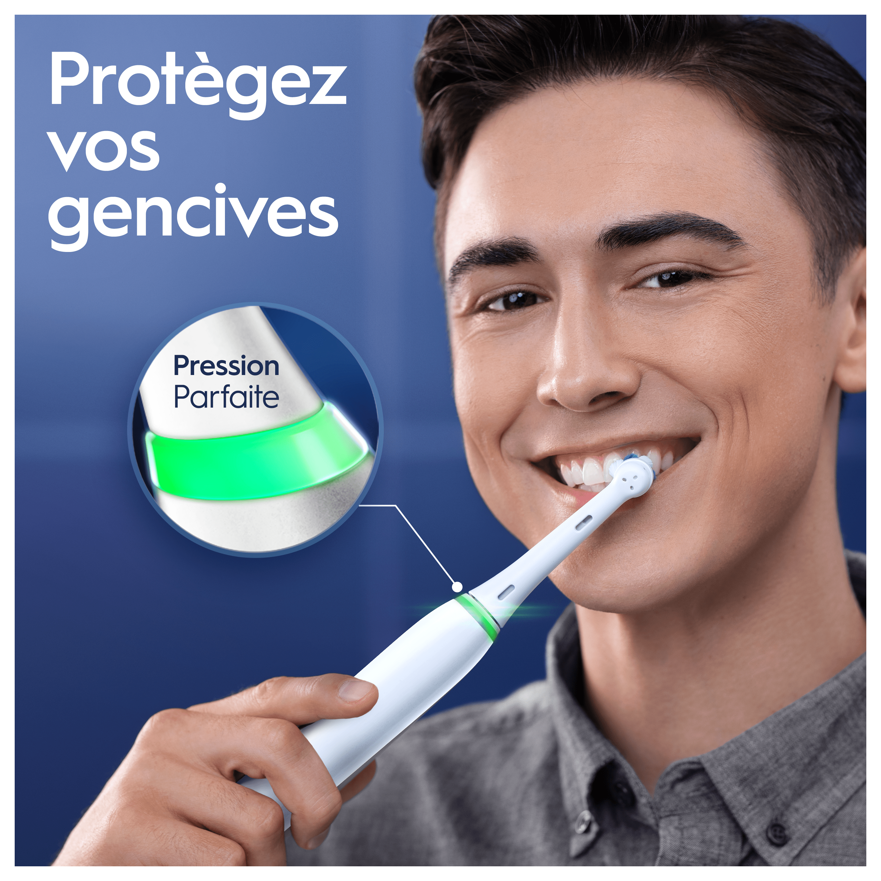 Oral-B iO6 Blanche Pack Routine Complète
