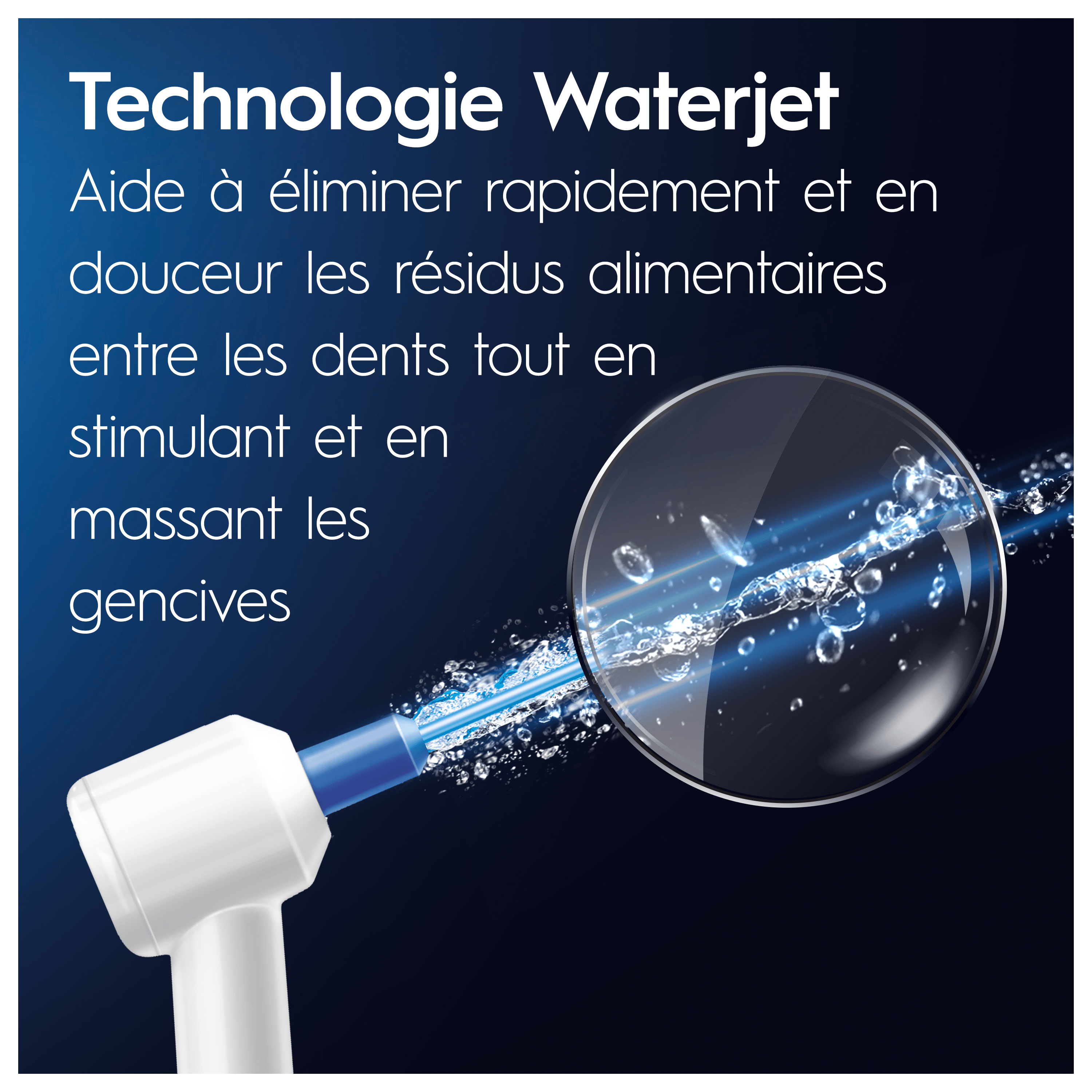 Oral-B iO6 Brosse à dents électrique et Hydropulseur de santé + 6 brossettes