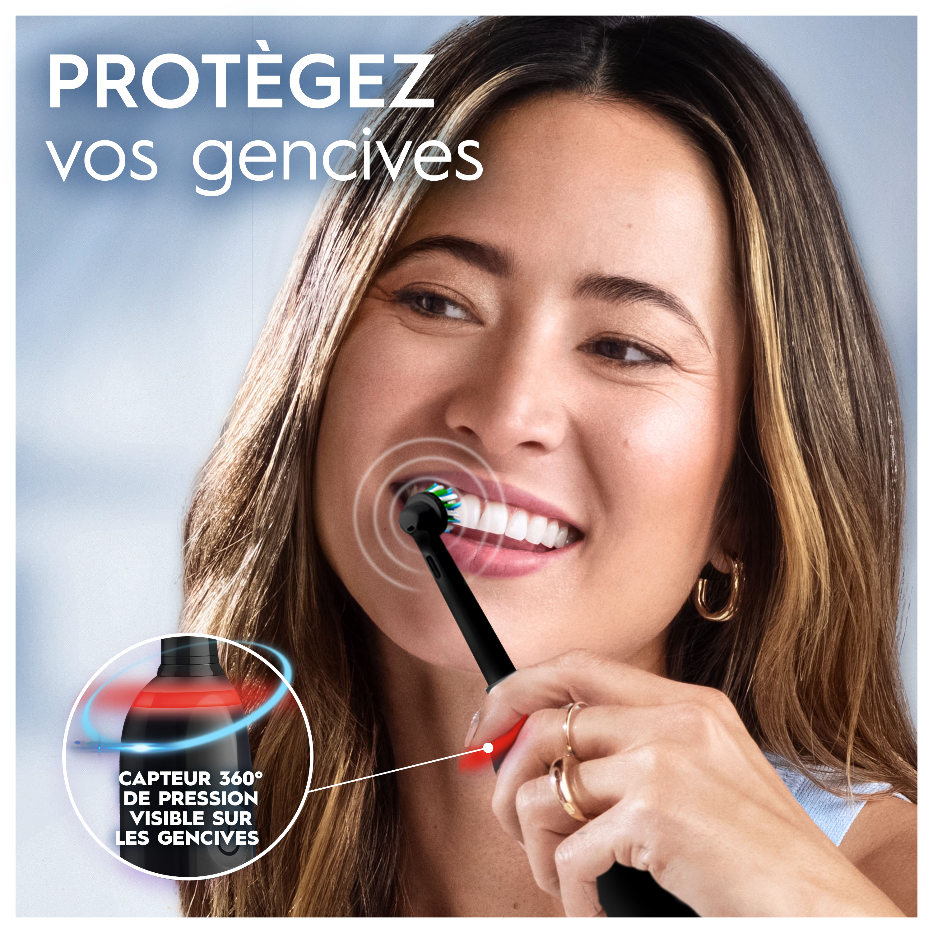 Oral-B Pro3 Pack 2 brosses à dents électriques avec 3 brossettes