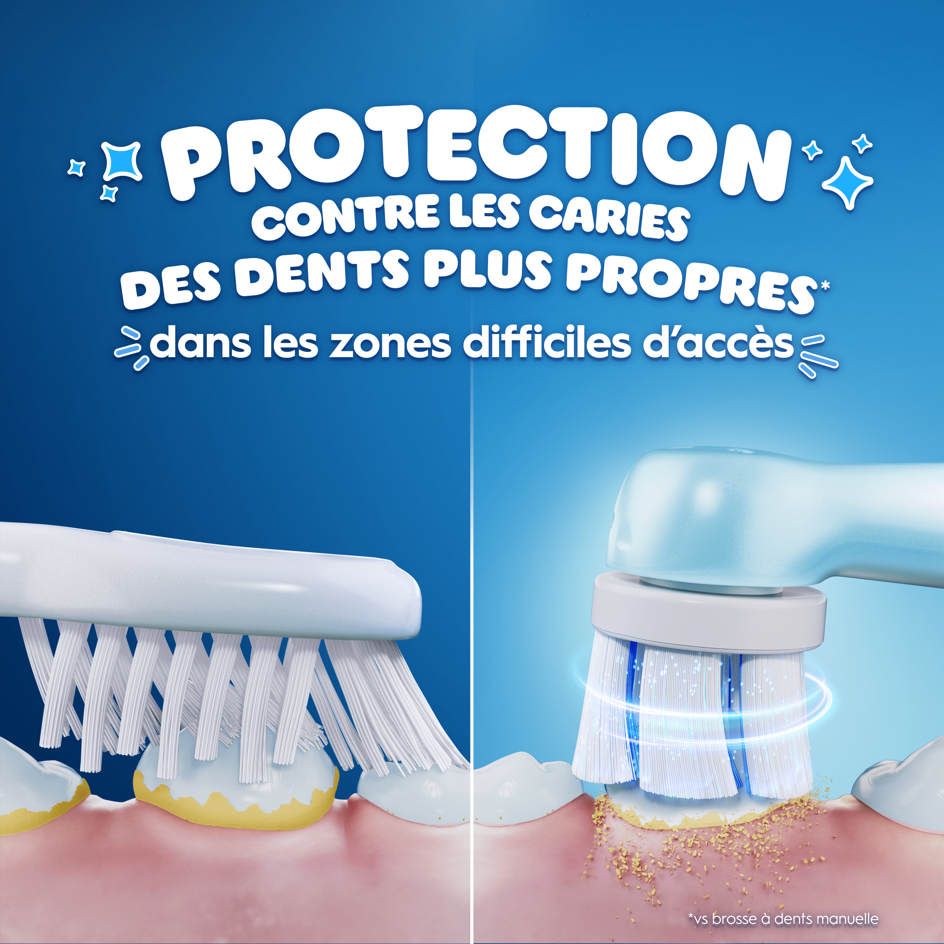 Oral-B iO Kids Disney Stitch Brosse À Dents Électrique, 1 Brossette, 3 Modes Avec Mode Douceur Pour Enfants