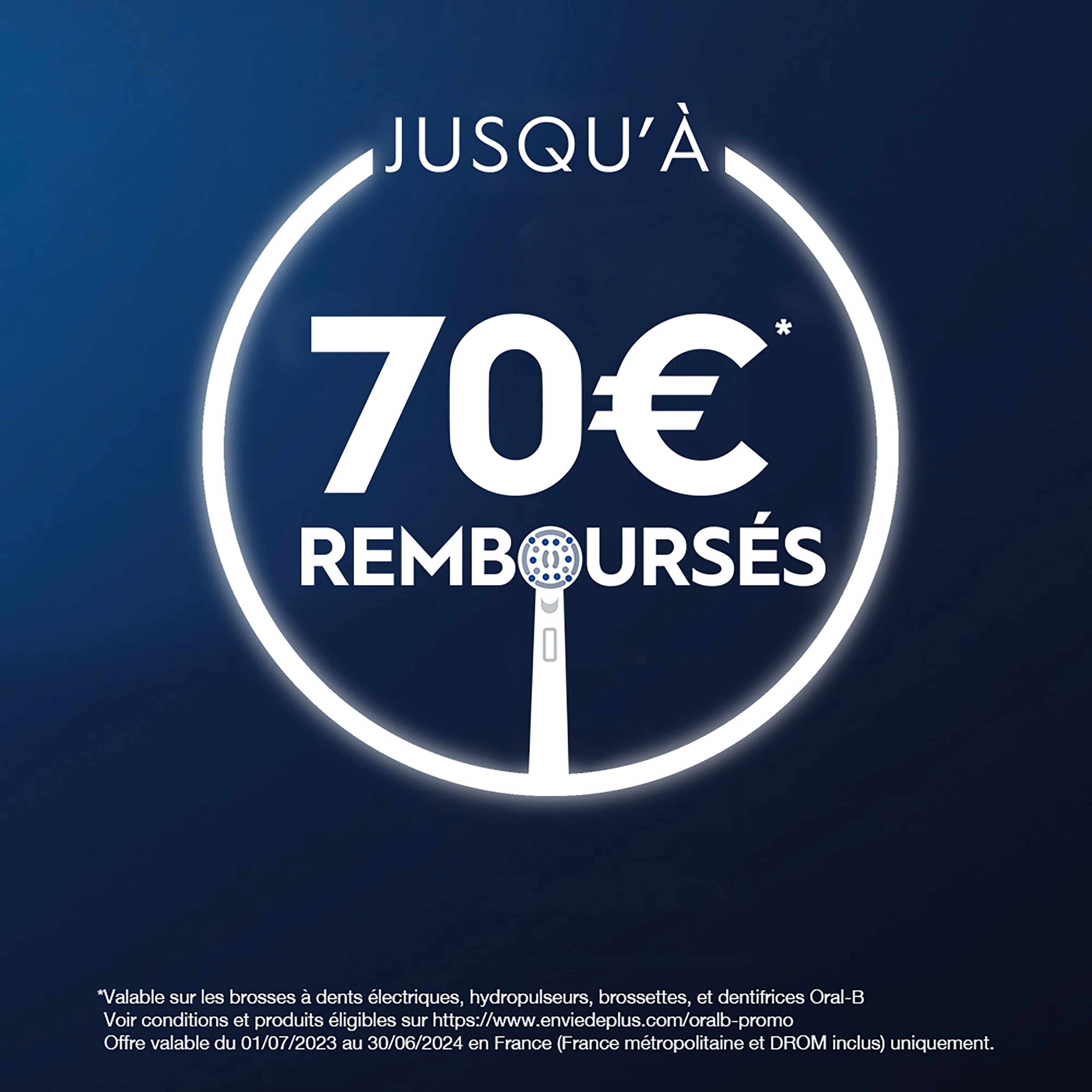 Oral-B iO 8 Violette Brosse à dents électrique avec 2 brossettes