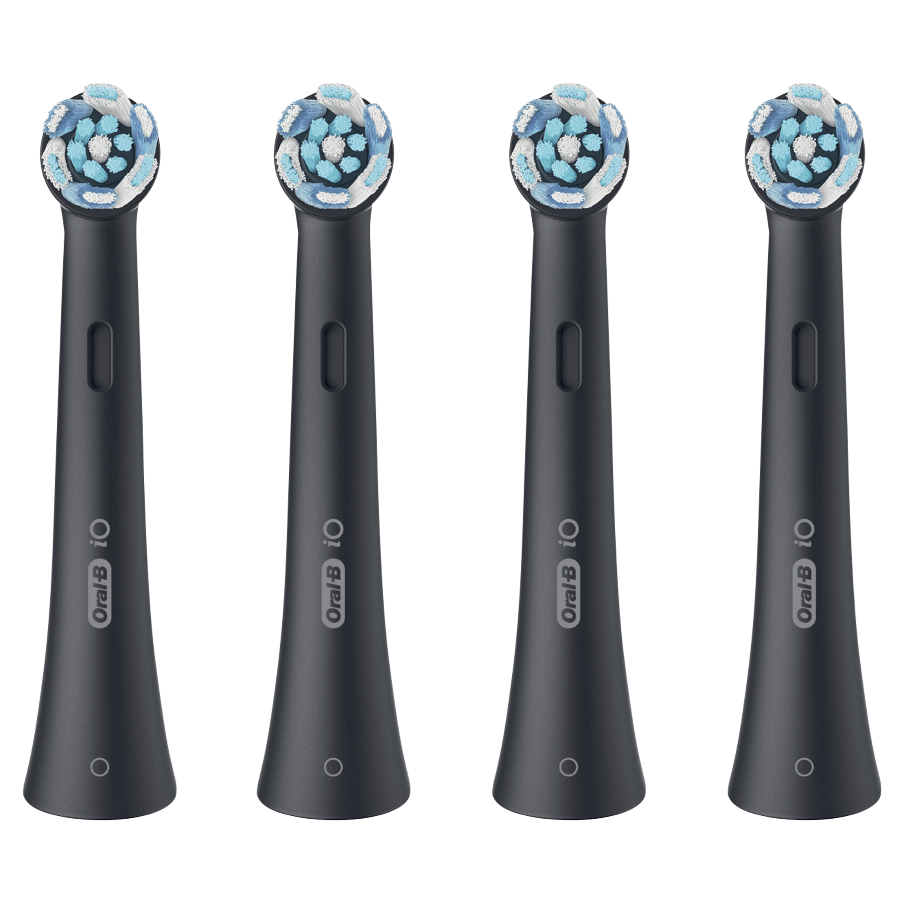 Oral-B iO - 4 brossettes Ultimate Clean Noires - 12 mois