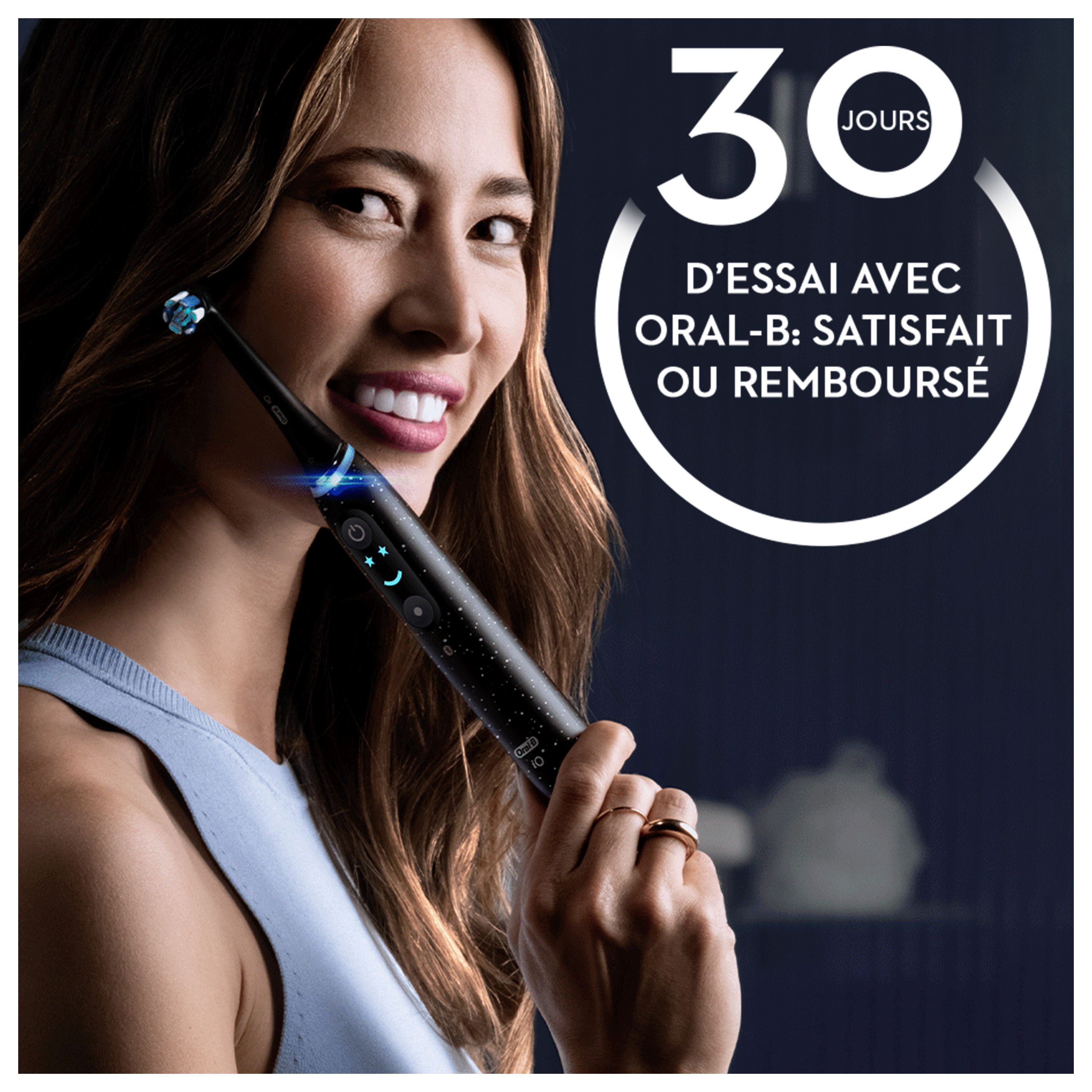 Oral-B iO 10 Noire Edition Spéciale Brosse à dents électrique avec brossette