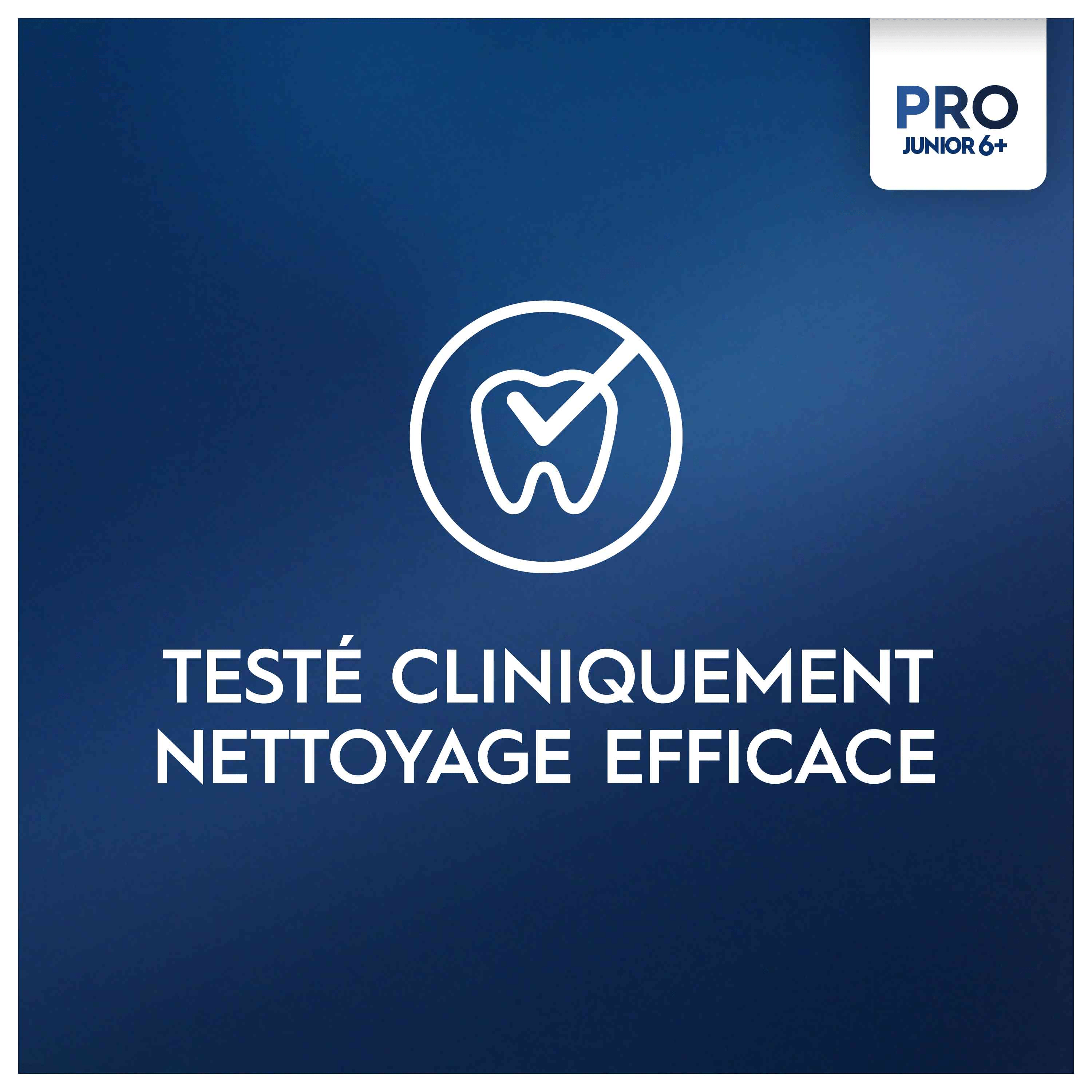 Oral-B Pro3 Junior Brosse à dents électrique avec 2 brossettes