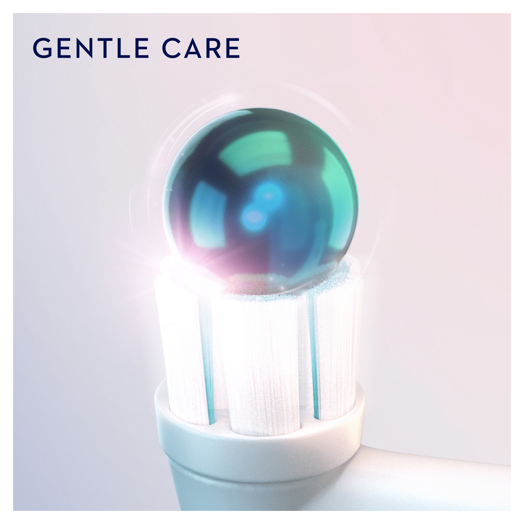 Oral-B iO - 8 brossettes Gentle Care Blanches - 24 mois