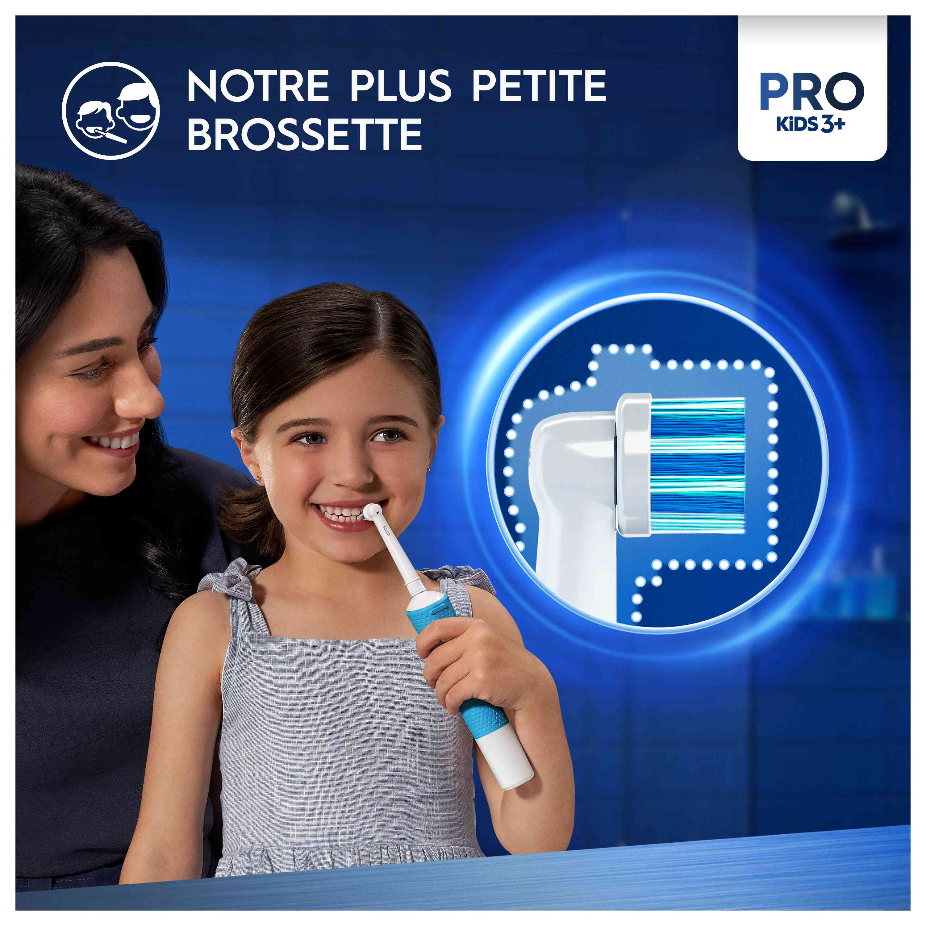 Oral-B Vitality Reine des neiges Kids Brosse à dents électrique + 4 brossettes