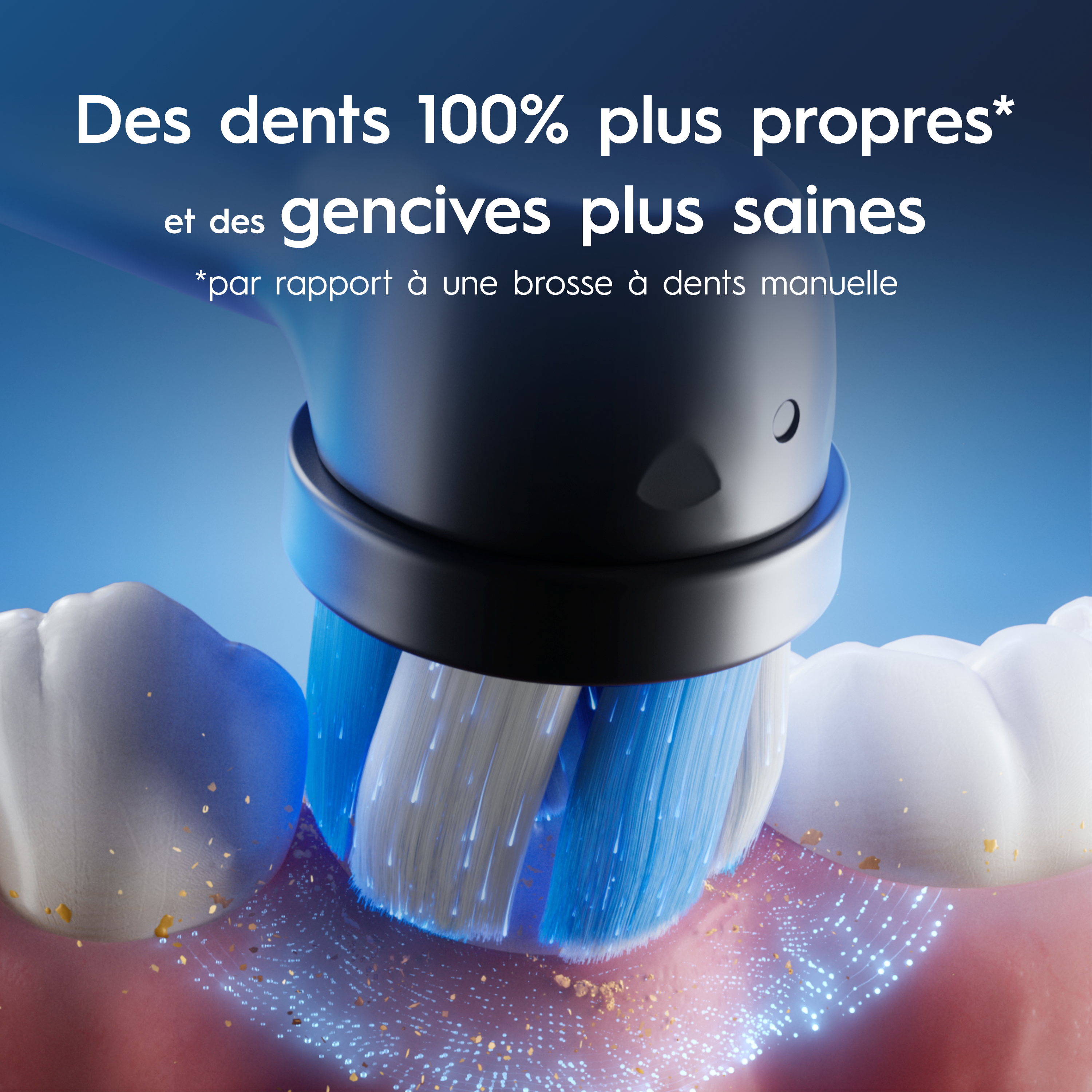 Oral-B iO 5 Lot De 2, Brosses À Dents Électriques Noire Et Blanche, 4 Brossettes, 1 Étui De Voyage