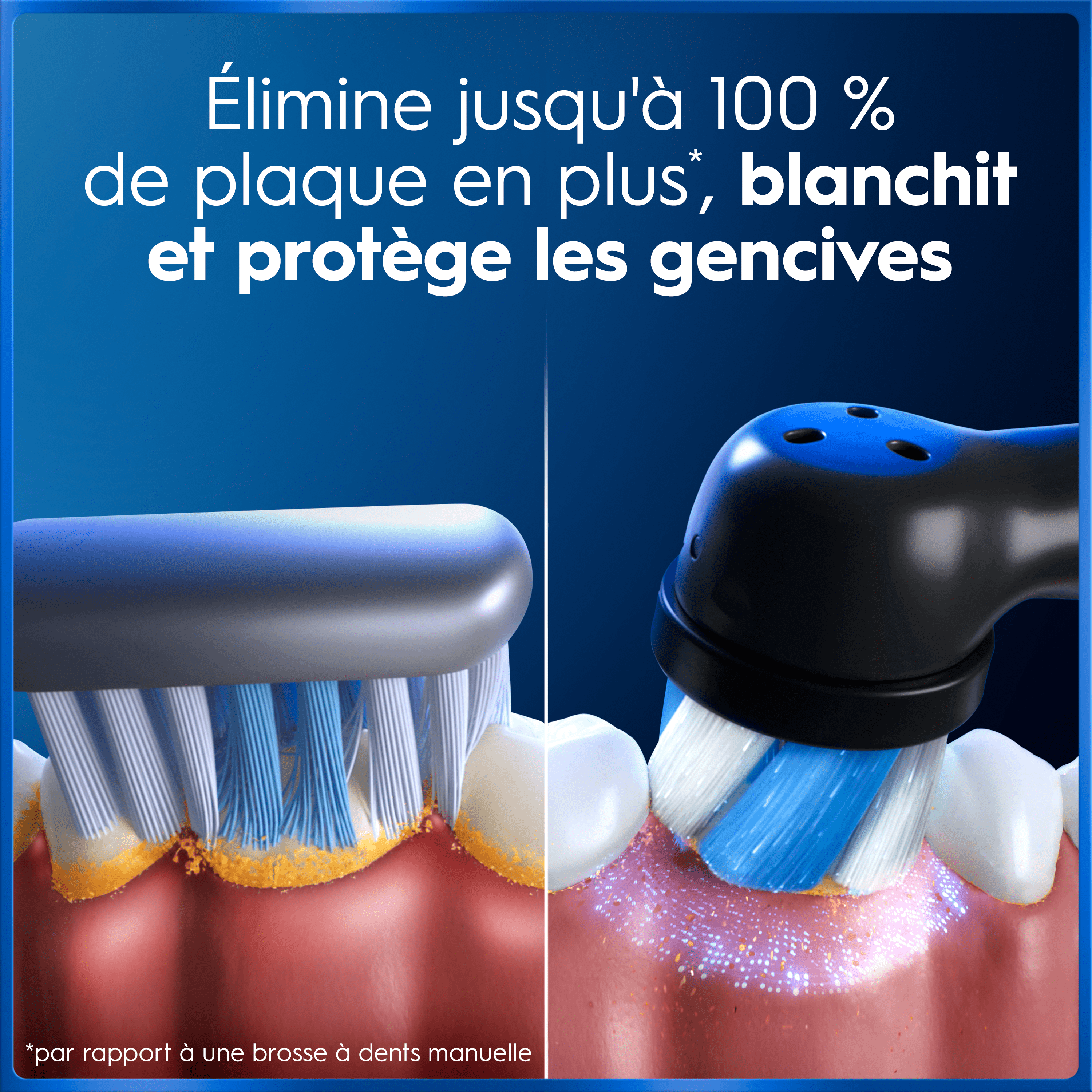 Brosse À Dents Électrique Oral-B iO5 | Noire | 3 brossettes | Batterie Longue Durée | Étui De Voyage Premium | Pochette pour Chargeur | Porte-brossettes