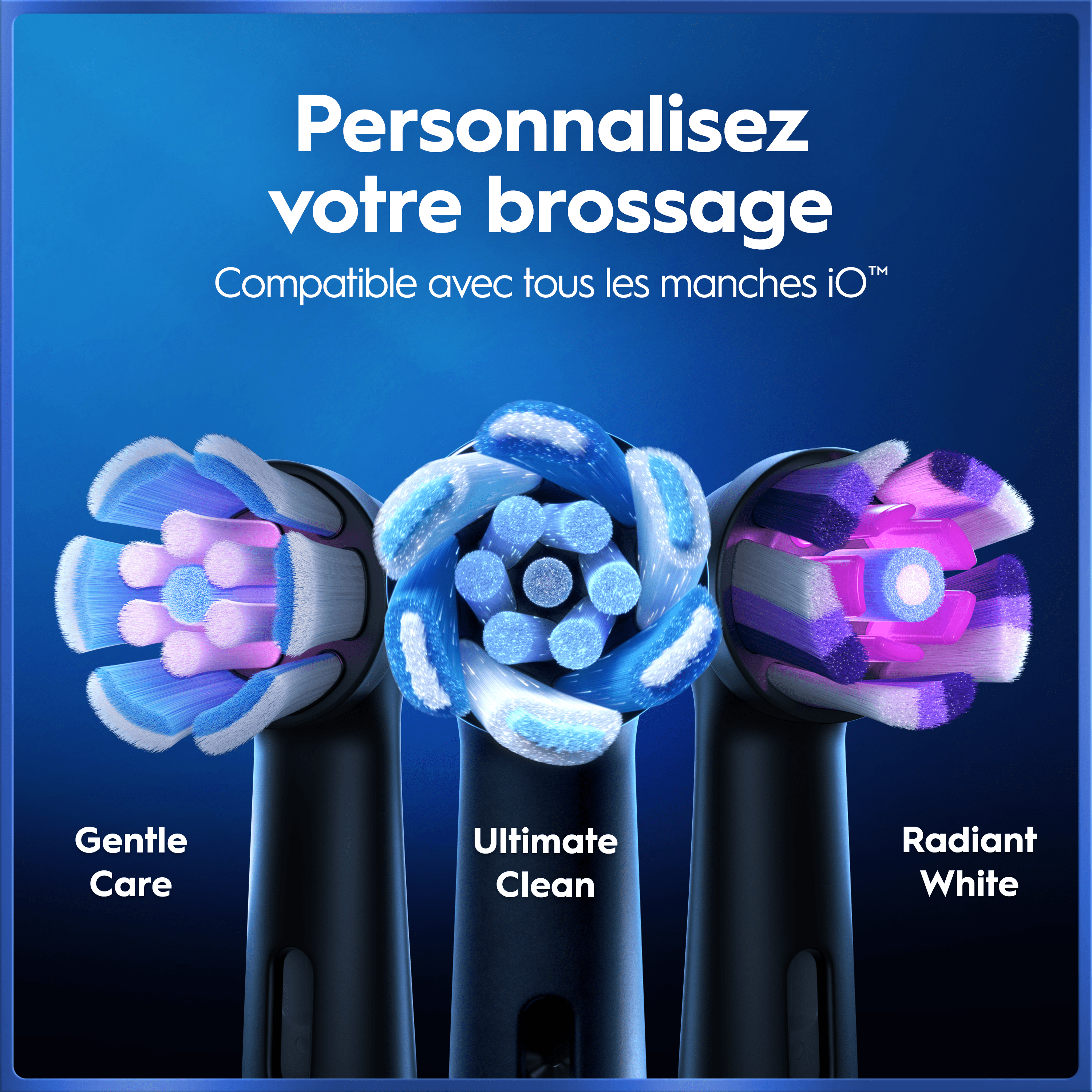 Brosse À Dents Électrique Oral-B iO5 | Noire | 3 brossettes | Batterie Longue Durée | Étui De Voyage Premium | Pochette pour Chargeur | Porte-brossettes