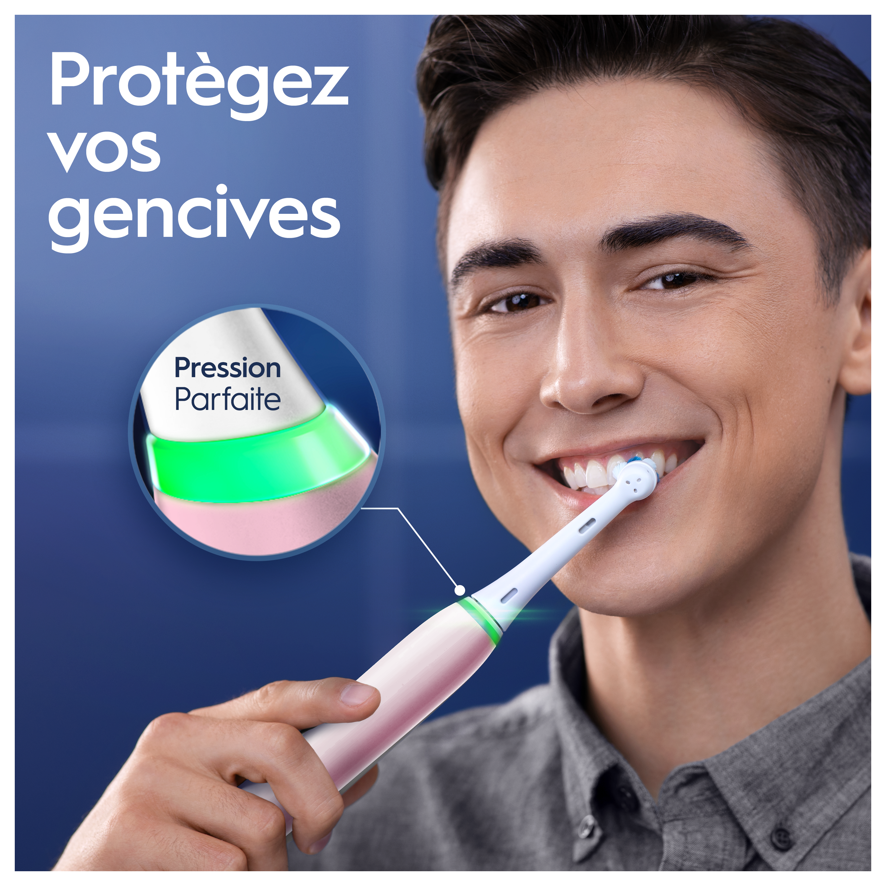Oral-B iO 6 Pack 2 brosses à dents électriques avec 3 brossettes + 4 brossettes