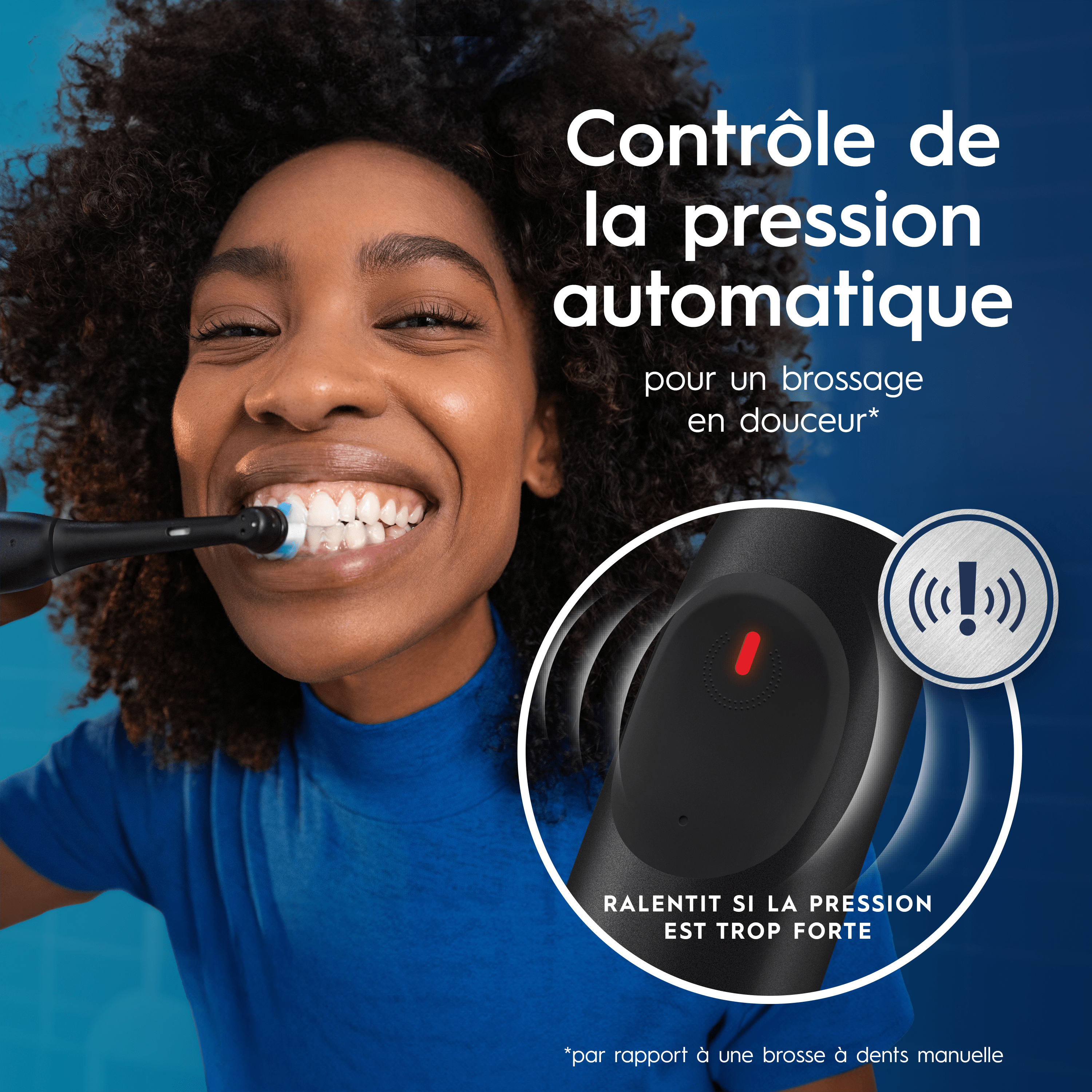Oral-B iO2 DUO, Brosses À Dents Électriques Noire Et Rose Clair, 2 Brossettes