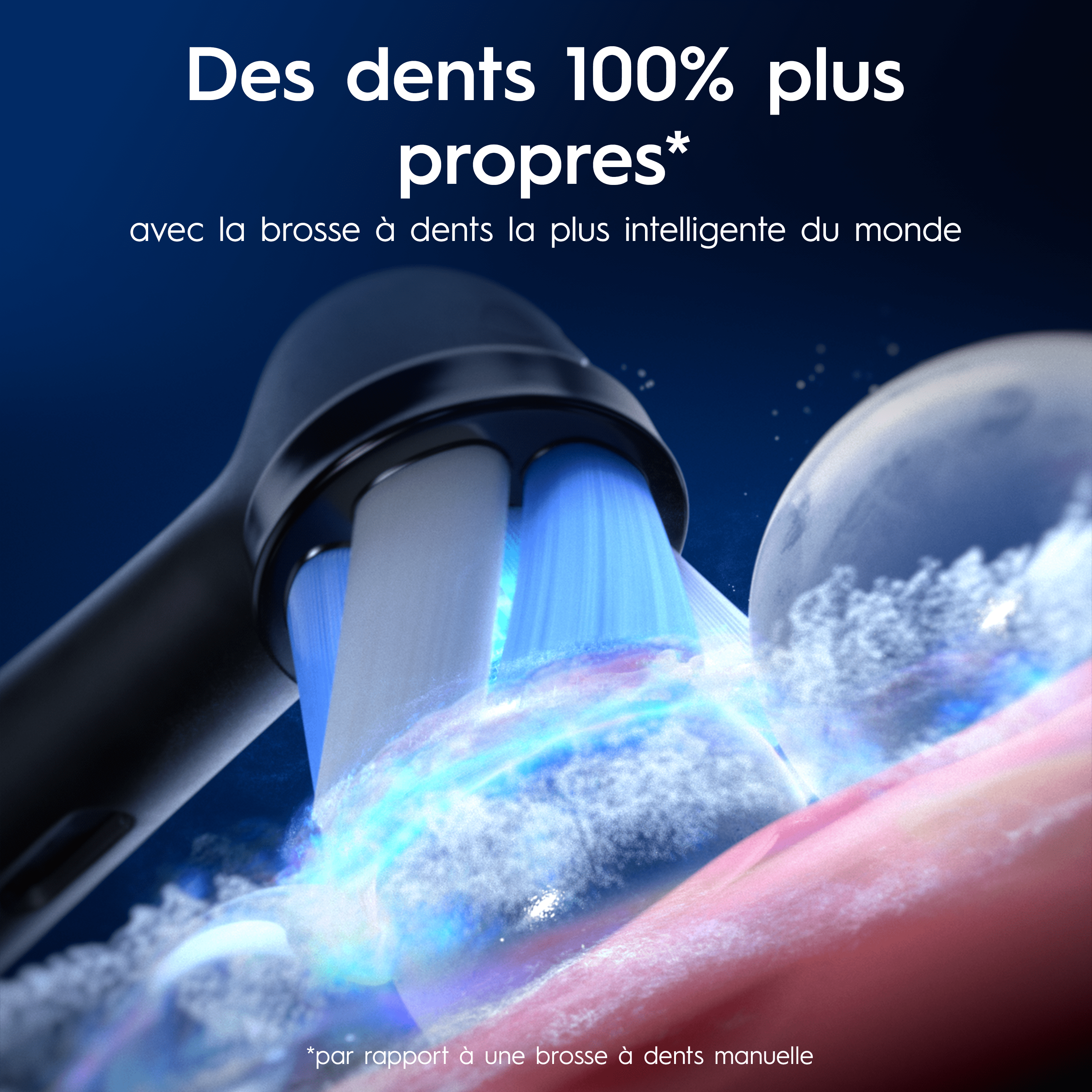 Oral-B iO 10 Édition Spéciale, Brosse À Dents Électrique Noire, 1 Brossette, 1 Étui De Voyage Chargeur