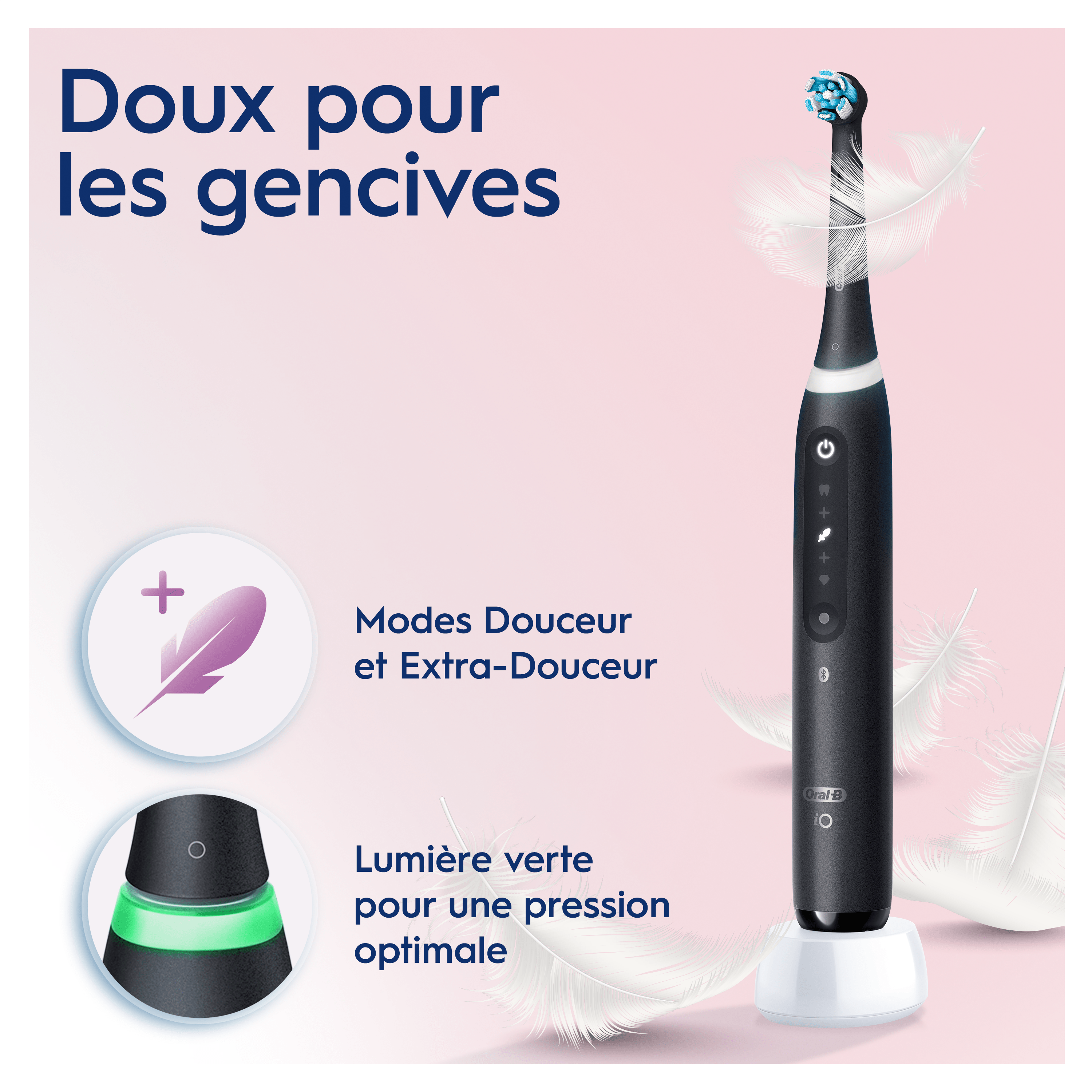Oral-B iO5 Noire Pack Nettoyage Intense