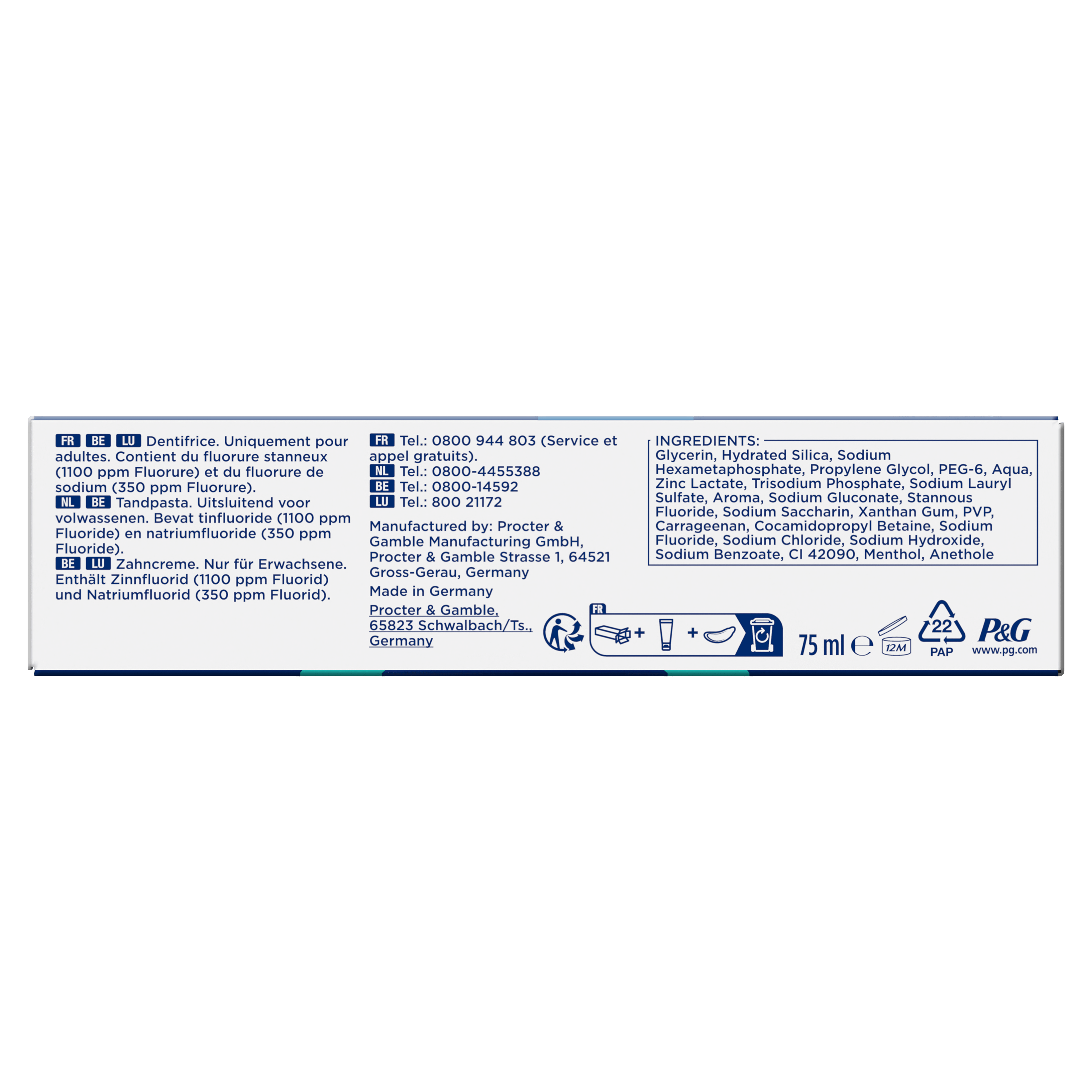 Pack Oral-B iO3 Noire - Sensibilité avec : 1 brosse à dents électrique + 2 dentifrices + 2 brossettes