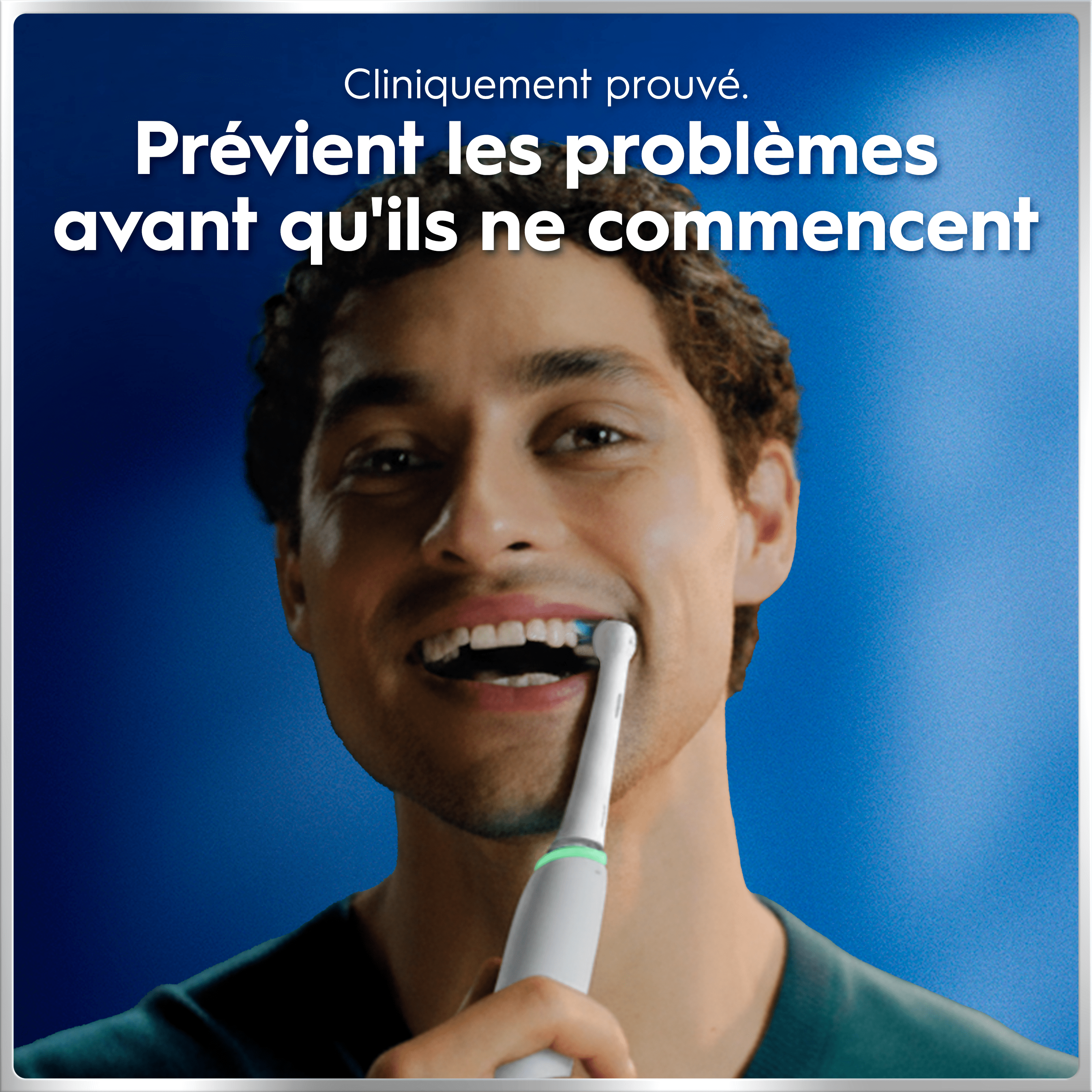Brosse À Dents Électrique Oral-B iO6 | Grise | 3 brossettes | Batterie Longue Durée | Étui De Voyage Premium | Pochette De Chargeur | Porte-brossettes