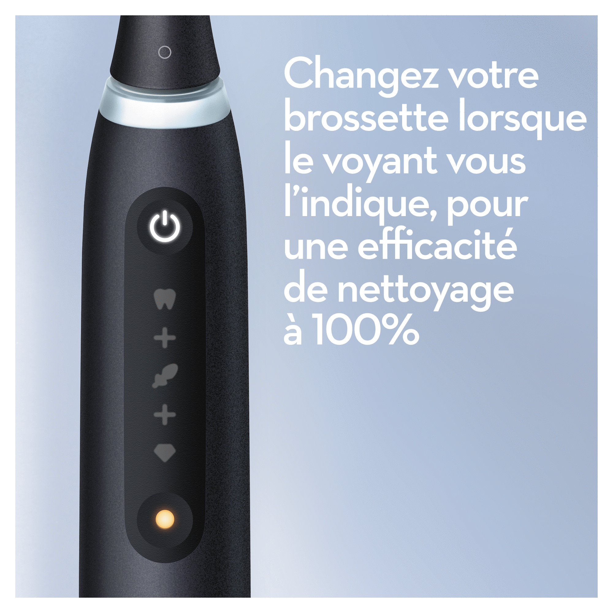 Oral-B iO 5 Noire Brosse à dents électrique avec brossette