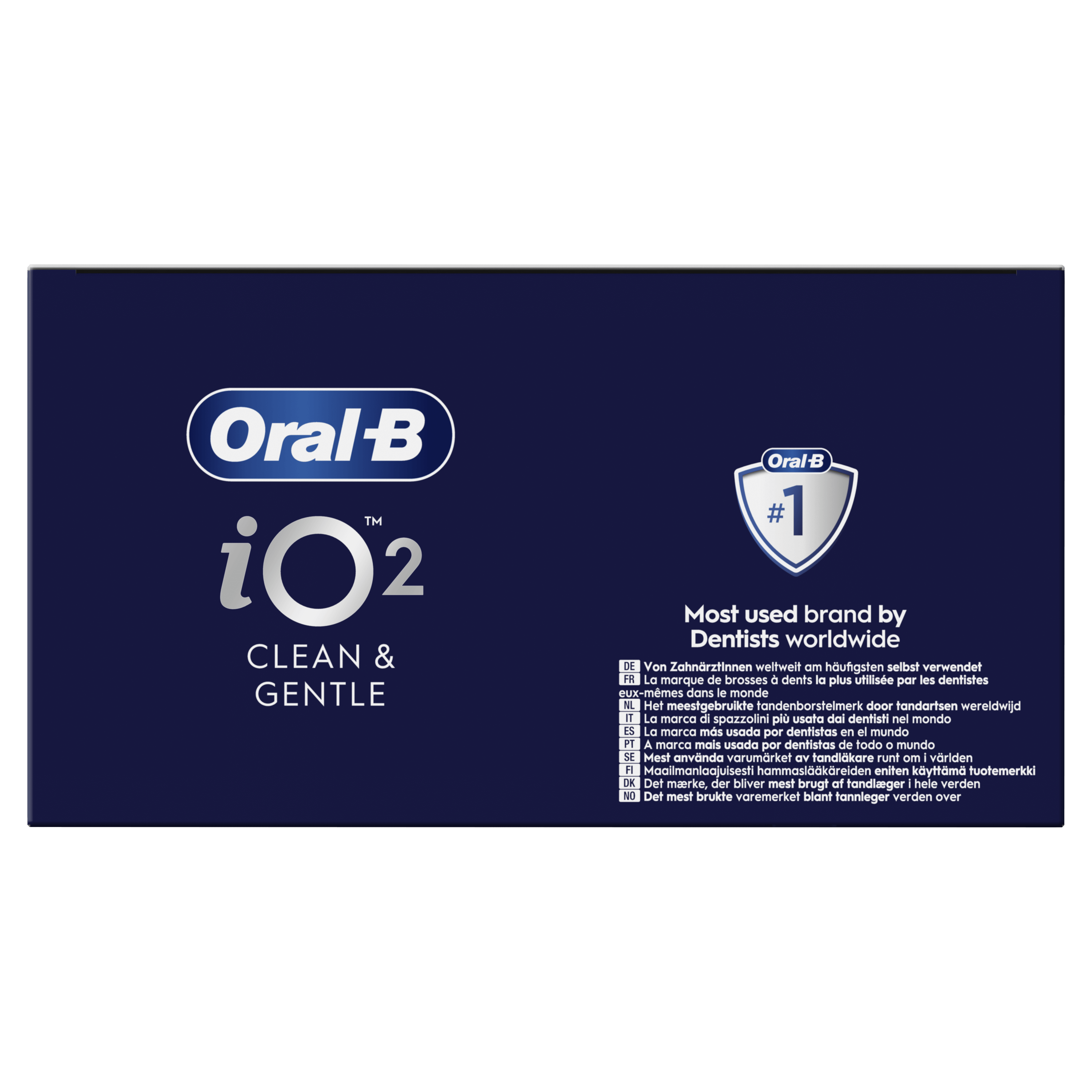Oral-B iO2 DUO Brosses À Dents Électriques Noire et Rose Clair, 3 Brossettes, 1 Étui De Voyage