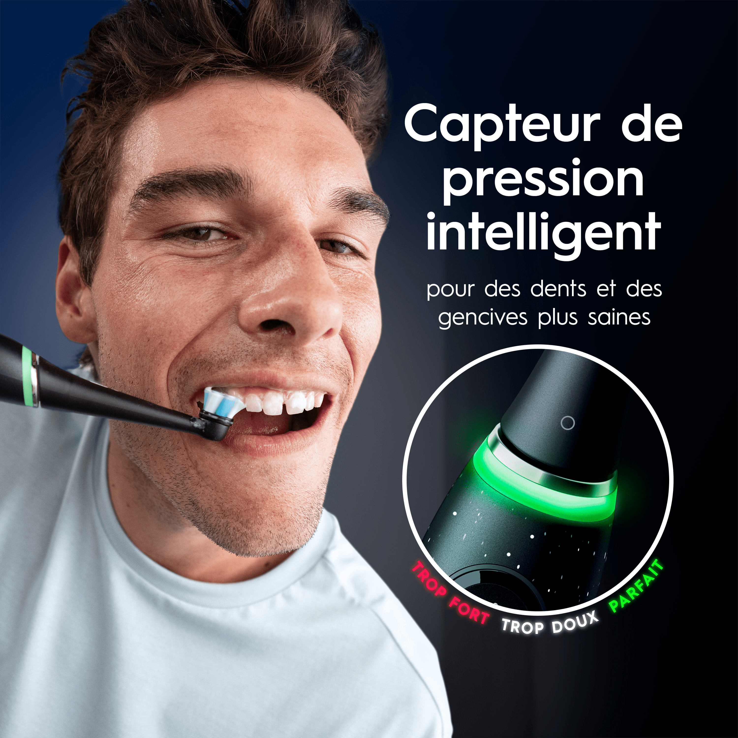 Oral-B iO 10 Édition Spéciale, Brosse À Dents Électrique Noire, 1 Brossette, 1 Étui De Voyage Chargeur