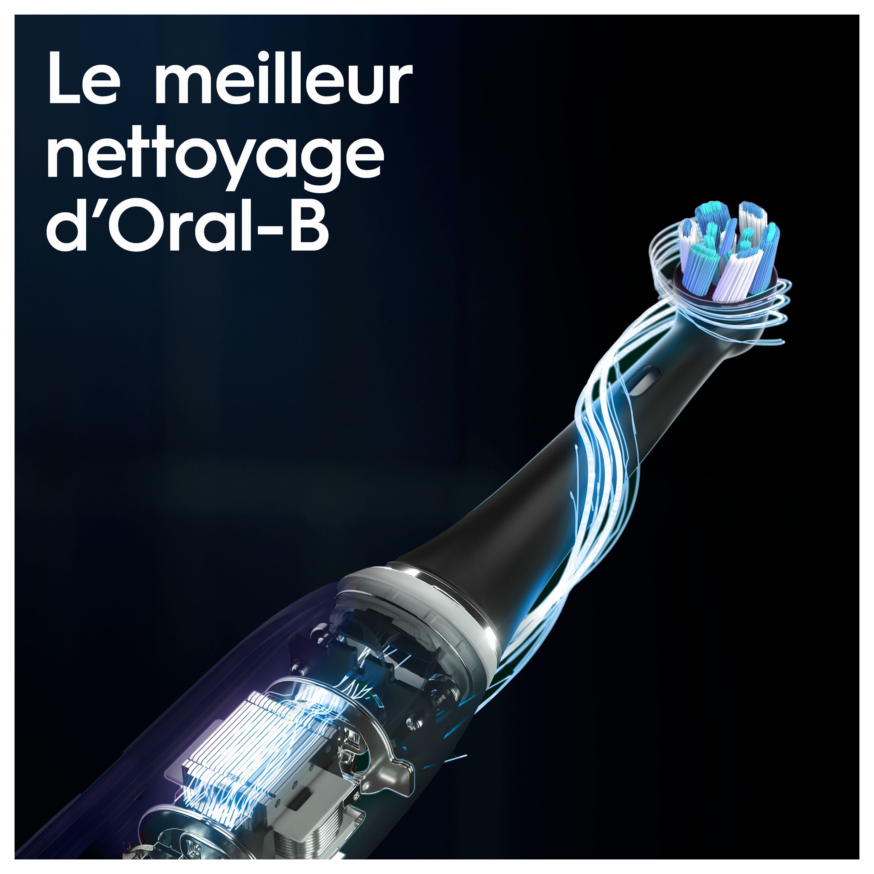 Oral-B iO 10 Noire Edition Spéciale Brosse à dents électrique avec brossette