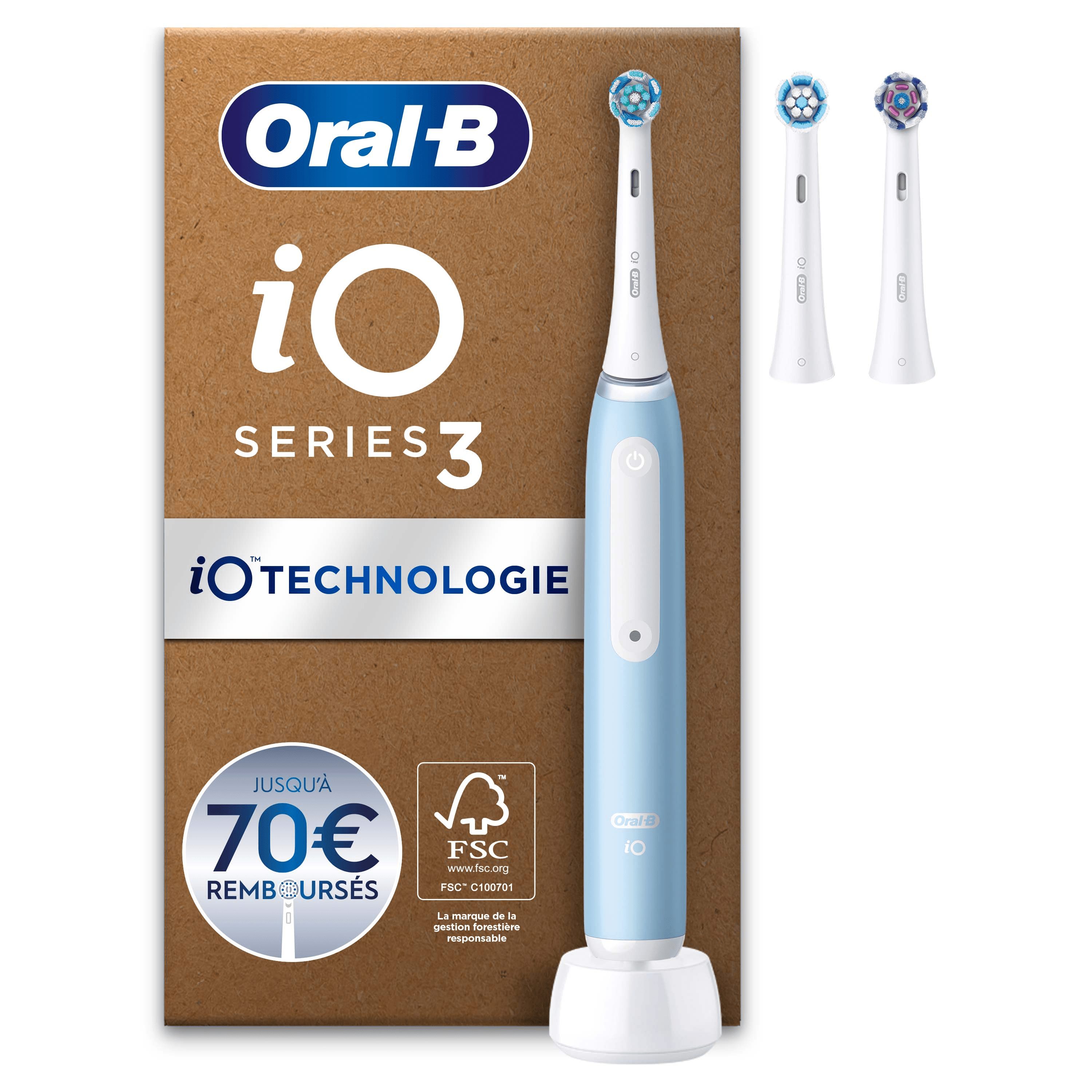 Oral-B iO3 Bleue + 6 Brossettes