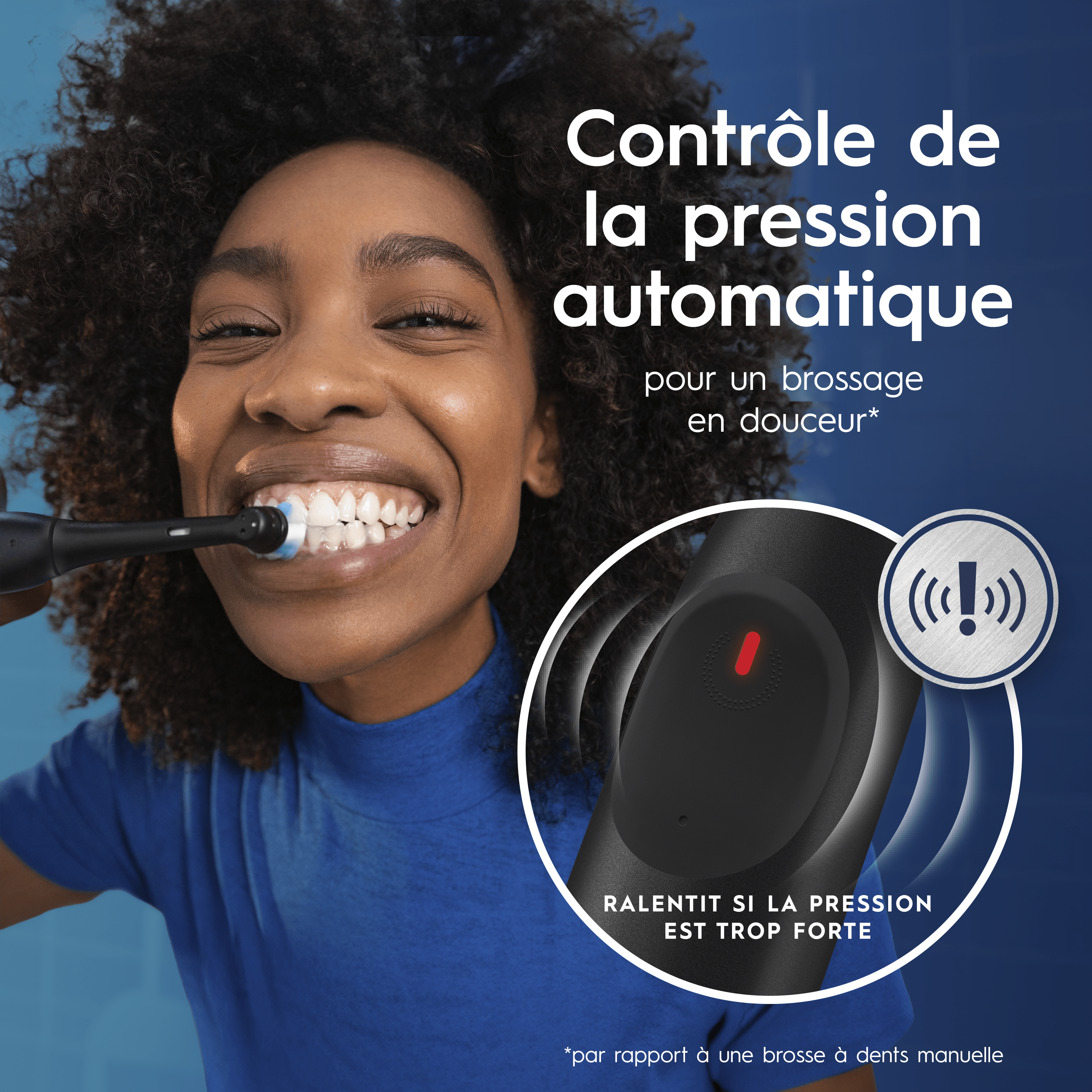 Oral-B iO2 DUO Brosses À Dents Électriques Noire et Rose Clair, 3 Brossettes, 1 Étui De Voyage