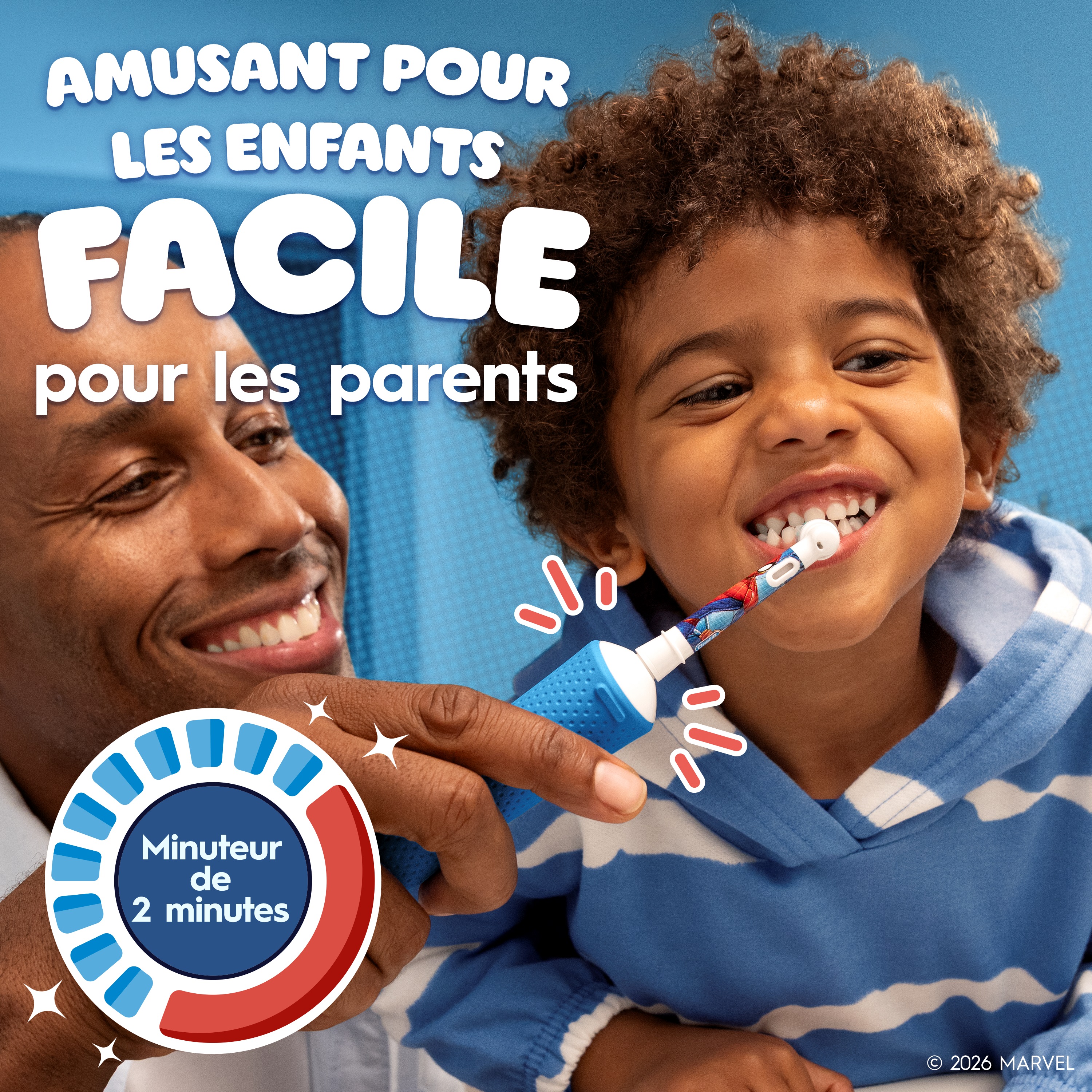 Oral-B Vitality Spiderman Kids Brosse à dents électrique