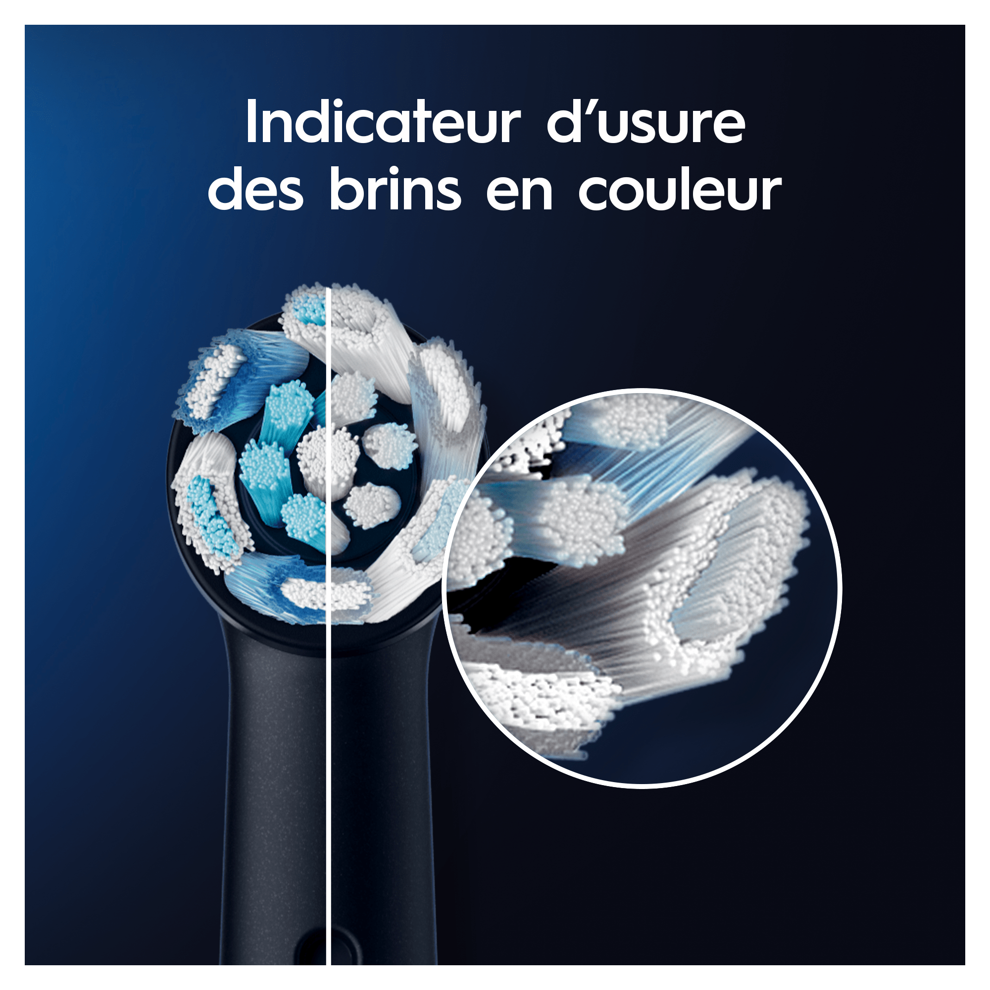 Oral-B iO 3 Noire Brosse à dents électrique avec brossette + 2 brossettes