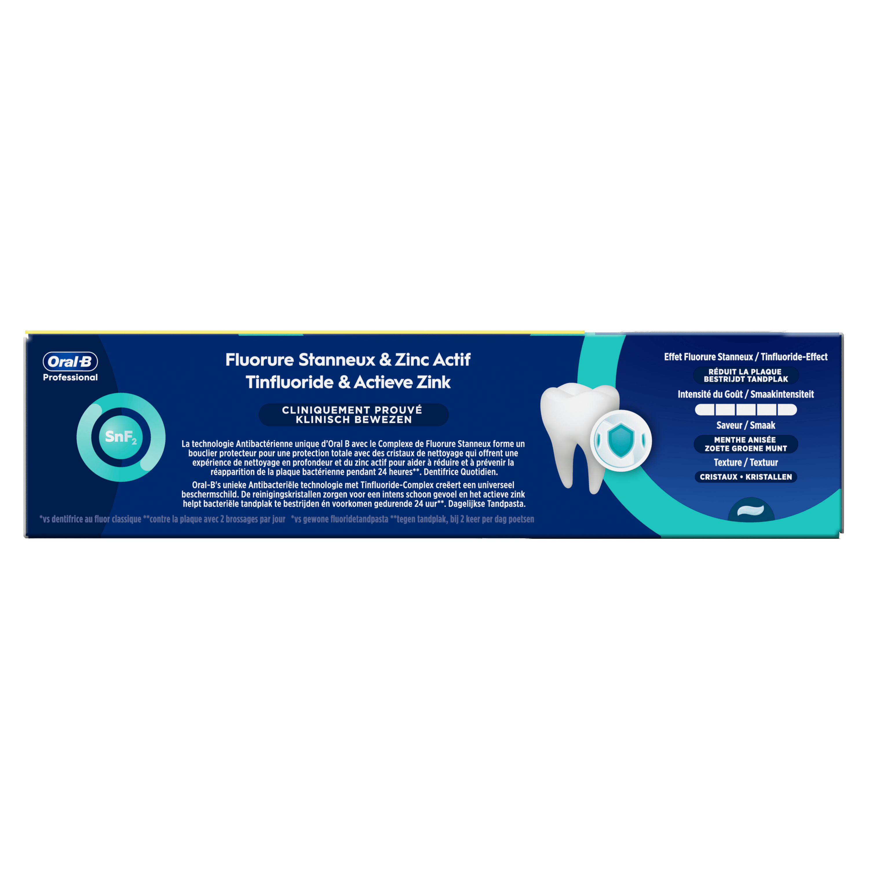 Pack Oral-B iO3 Noire - Sensibilité avec : 1 brosse à dents électrique + 2 dentifrices + 2 brossettes