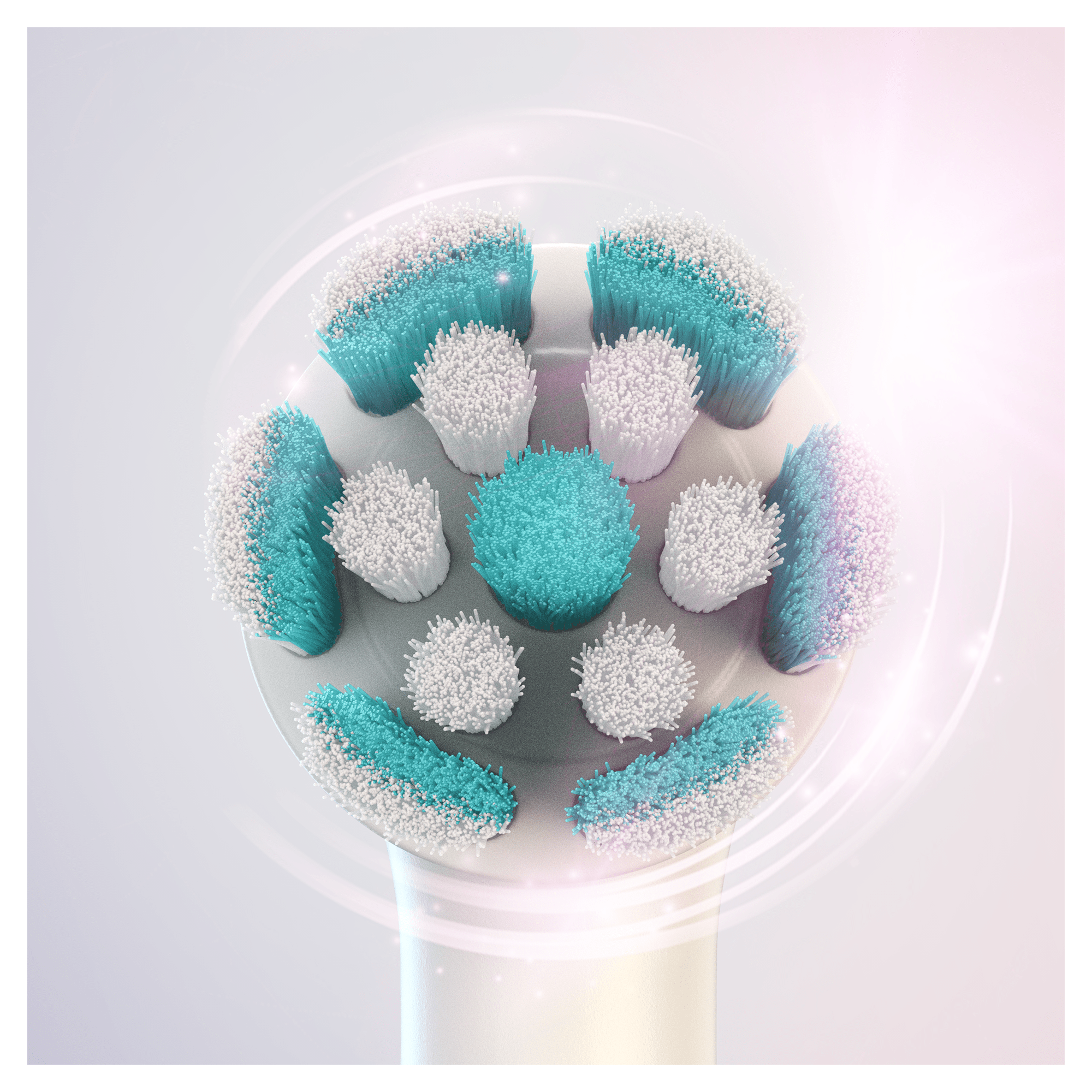 Oral-B iO - 8 brossettes Gentle Care Blanches - 24 mois