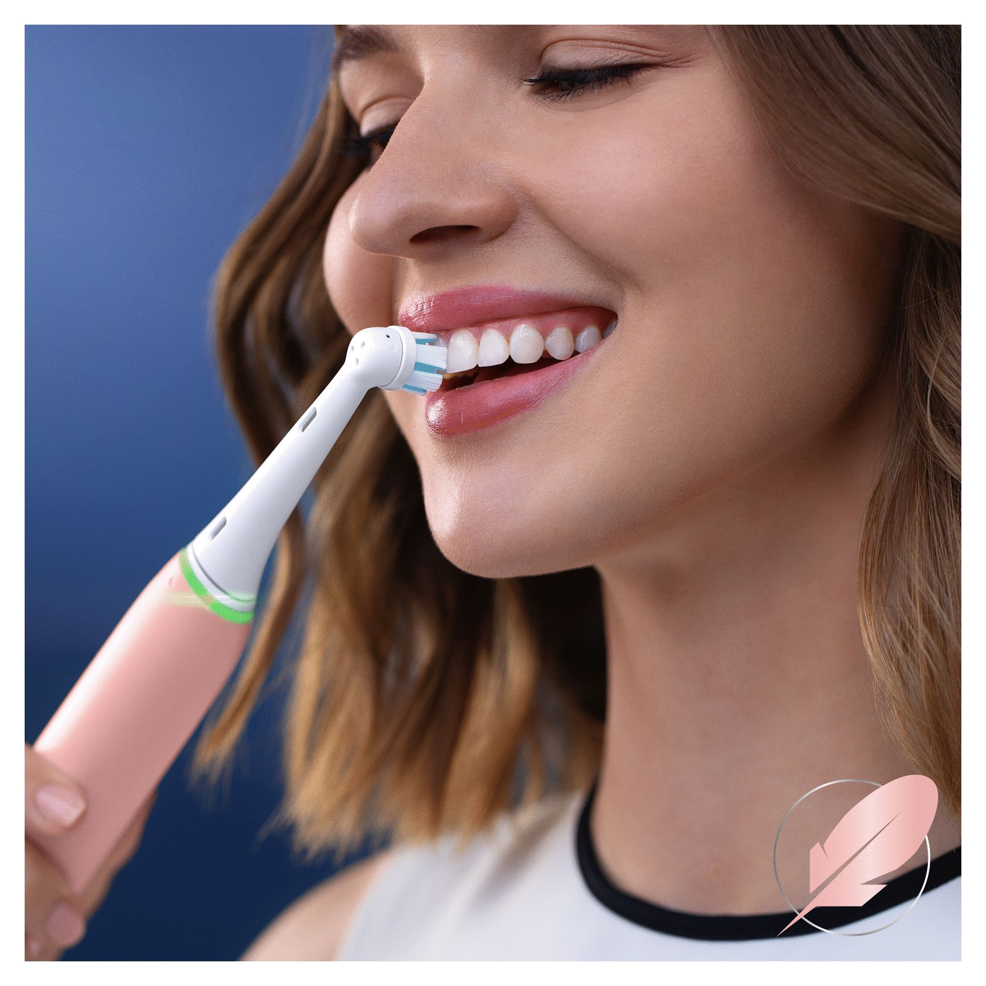 Oral-B iO - 10 brossettes Gentle Care Blanches - 30 mois