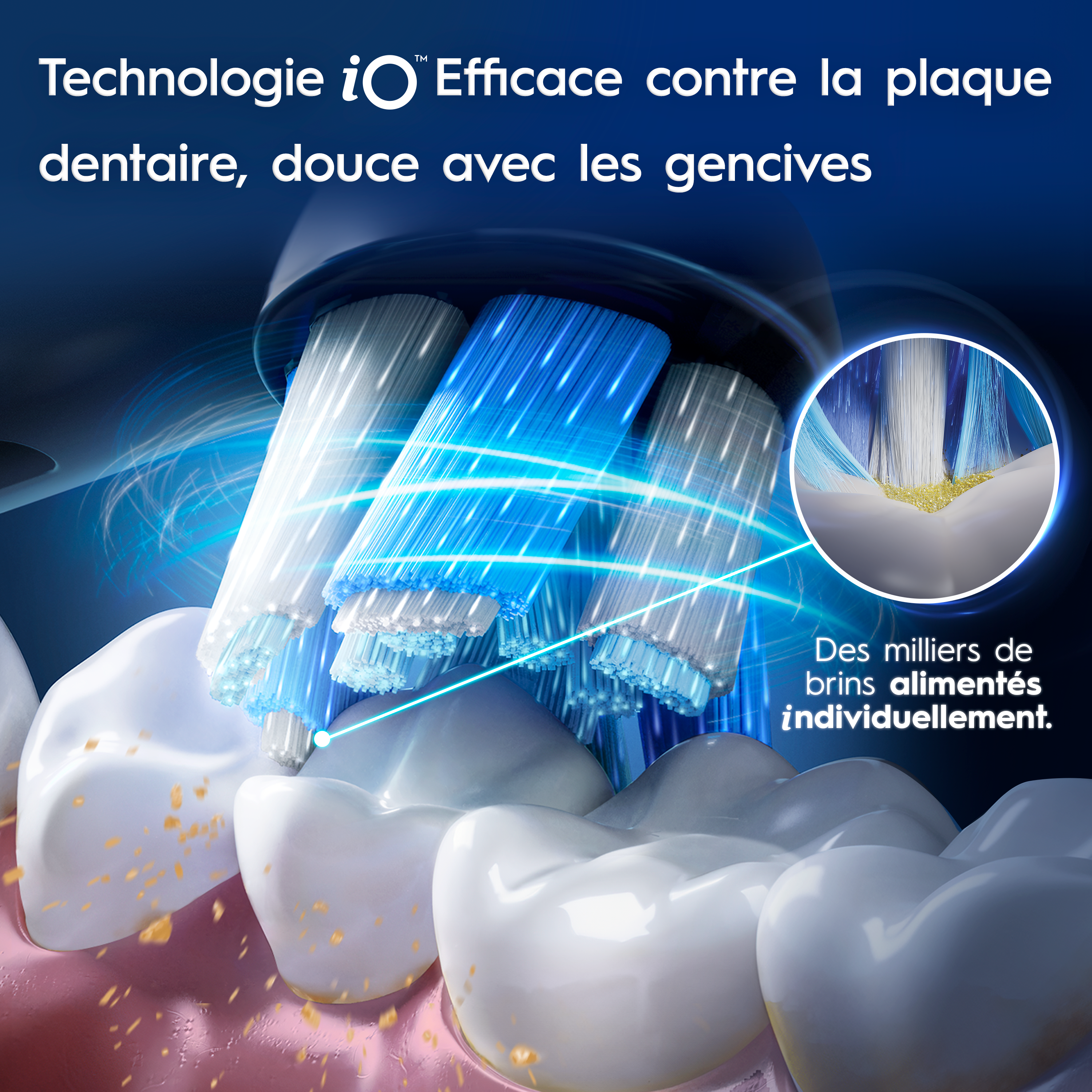 Oral-B iO 10 Édition Spéciale, Brosse À Dents Électrique Noire, 1 Brossette, 1 Étui De Voyage Chargeur