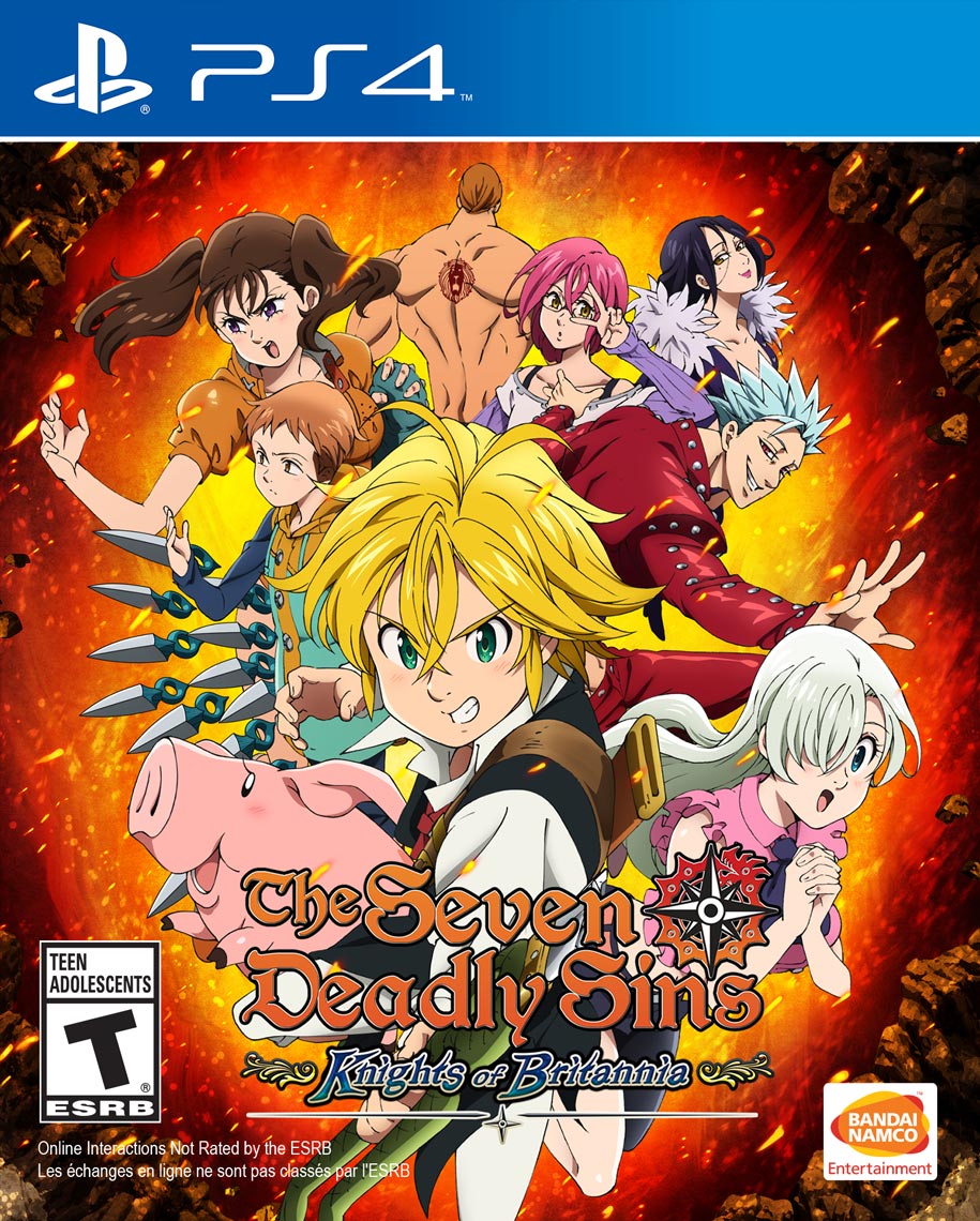 The Seven Deadly Sins Knights Of Britannia Playstation 4 Bandai Namco Store - 